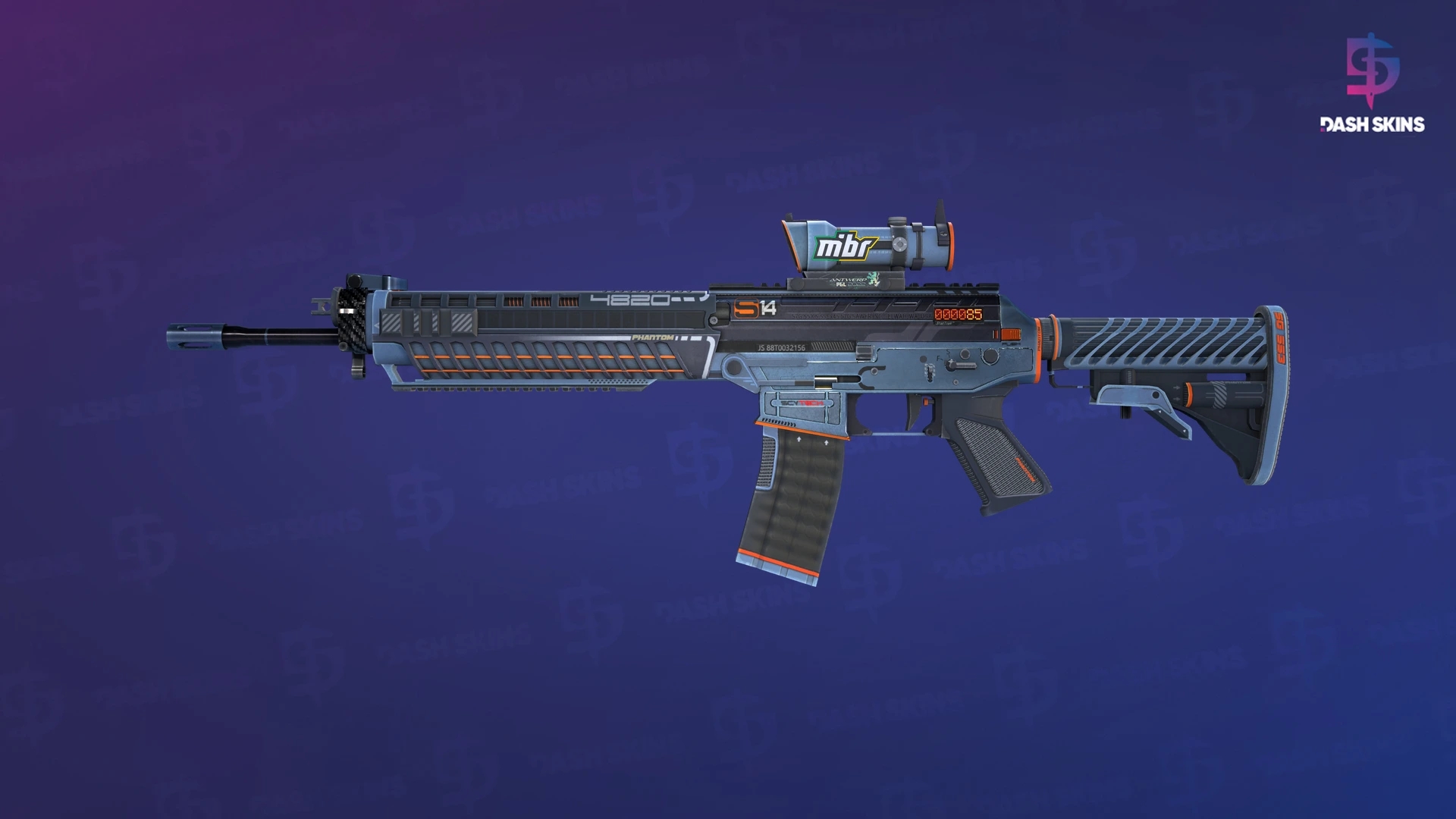 StatTrak™ SG 553 | Phantom (Field-Tested) Screenshot Playside