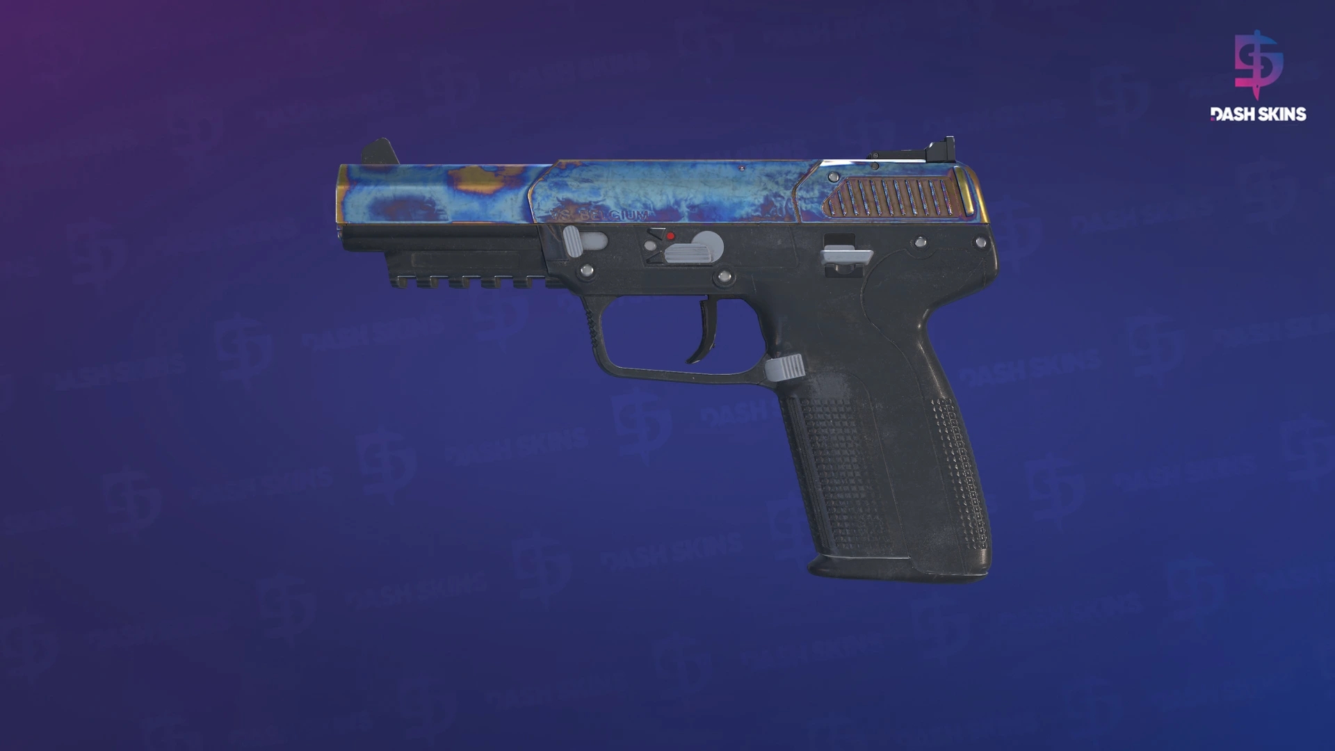 Five-SeveN | Heat Treated (Well-Worn) Screenshot Playside