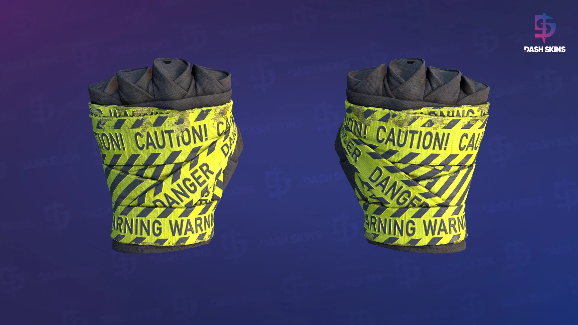 ★ Hand Wraps | CAUTION! (Battle-Scarred) Screenshot Playside