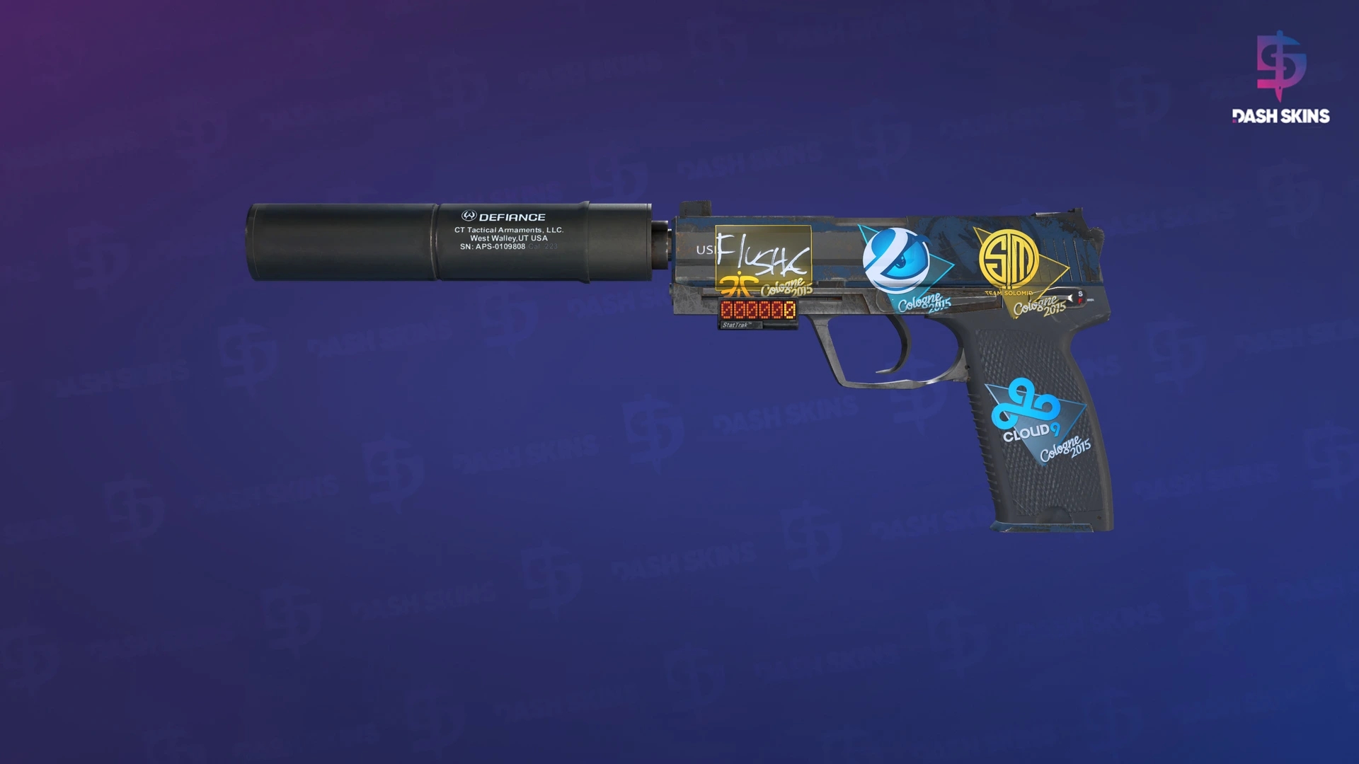 StatTrak™ USP-S | Guardian (Field-Tested) Screenshot Playside