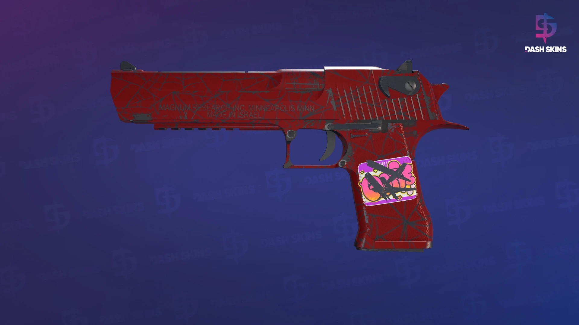 Desert Eagle | Crimson Web (Field-Tested) Screenshot Playside