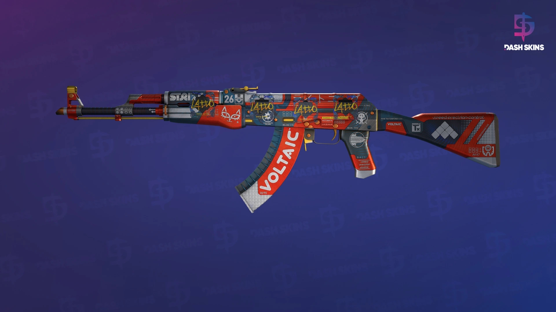 AK-47 | Bloodsport (Field-Tested) Screenshot Playside