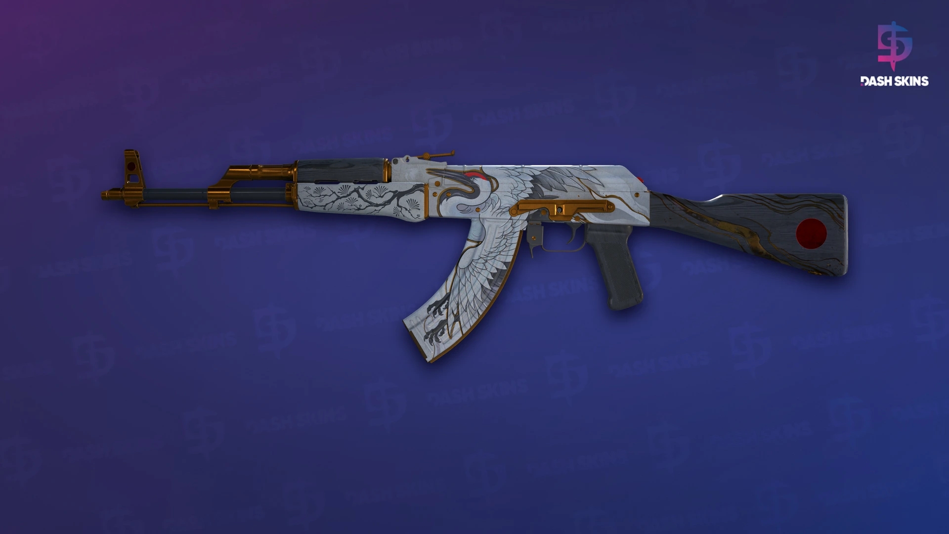 AK-47 | Crane Flight (Field-Tested) Screenshot Playside