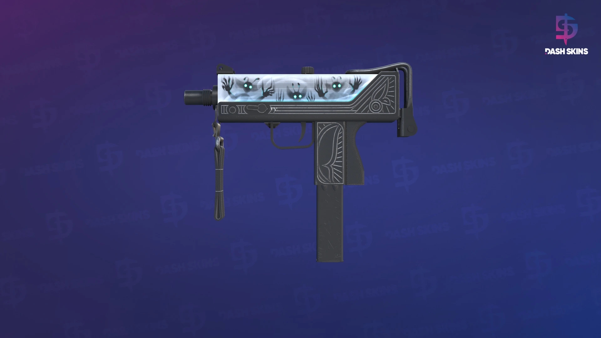 MAC-10 | Ensnared (Minimal Wear) Screenshot Playside