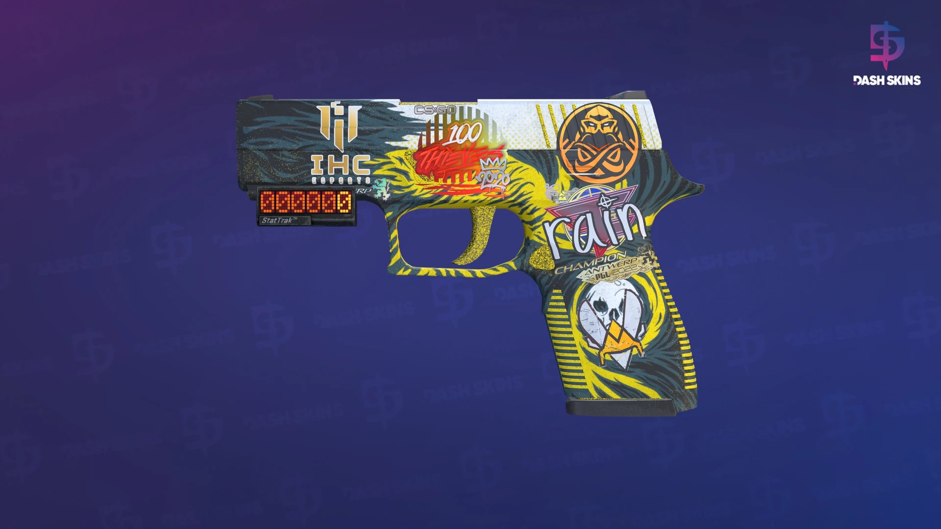StatTrak™ P250 | Wingshot (Field-Tested) Screenshot Playside