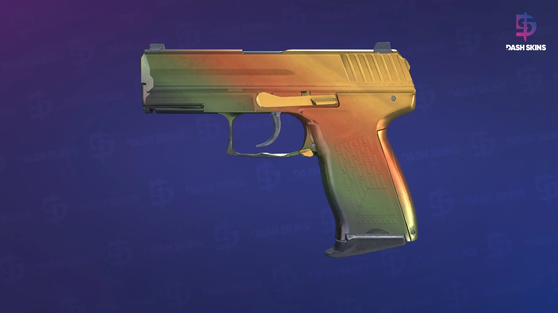 P2000 | Amber Fade (Minimal Wear) Screenshot Playside