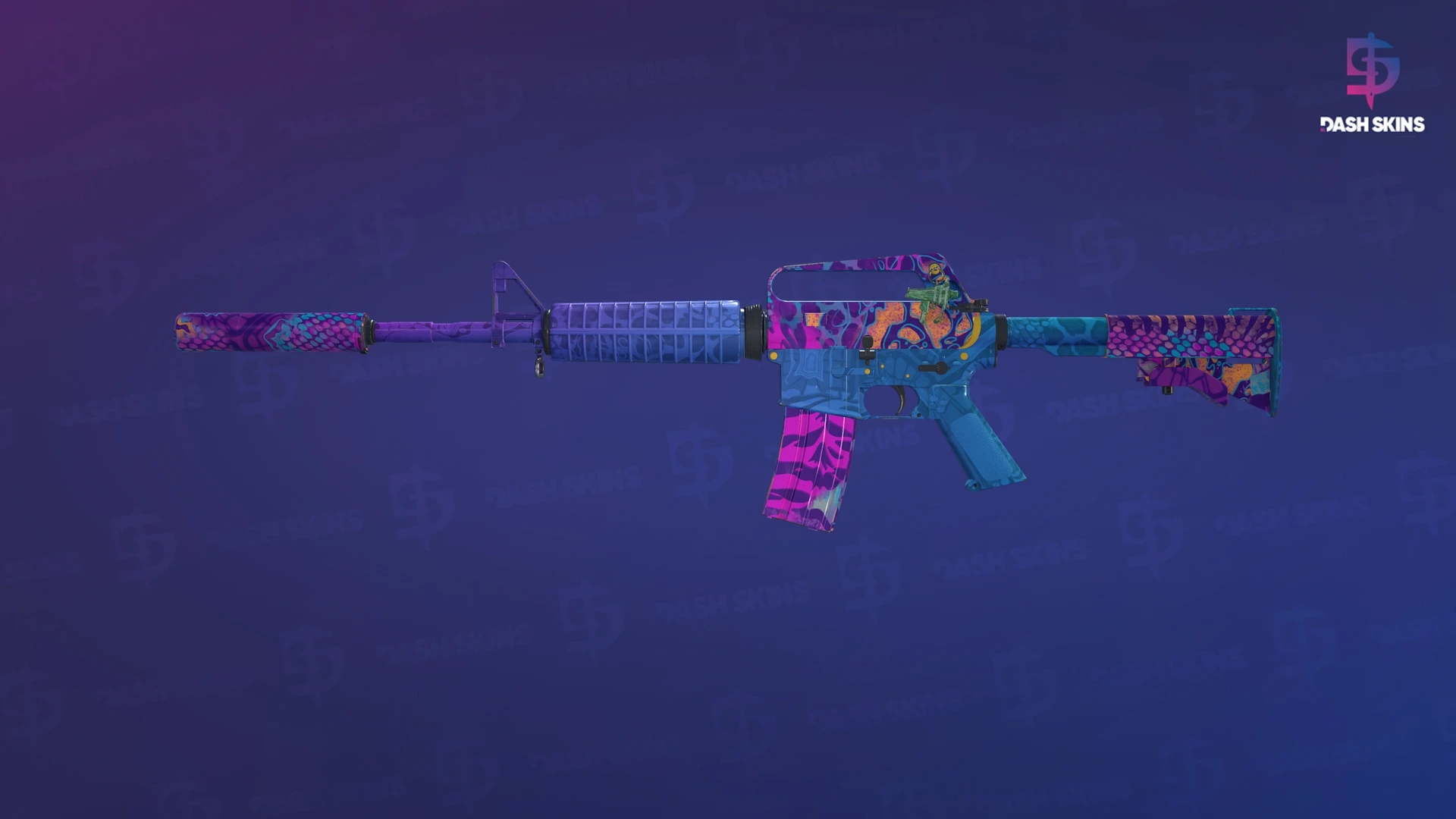 M4A1-S | Party Animal (Minimal Wear) Screenshot Playside