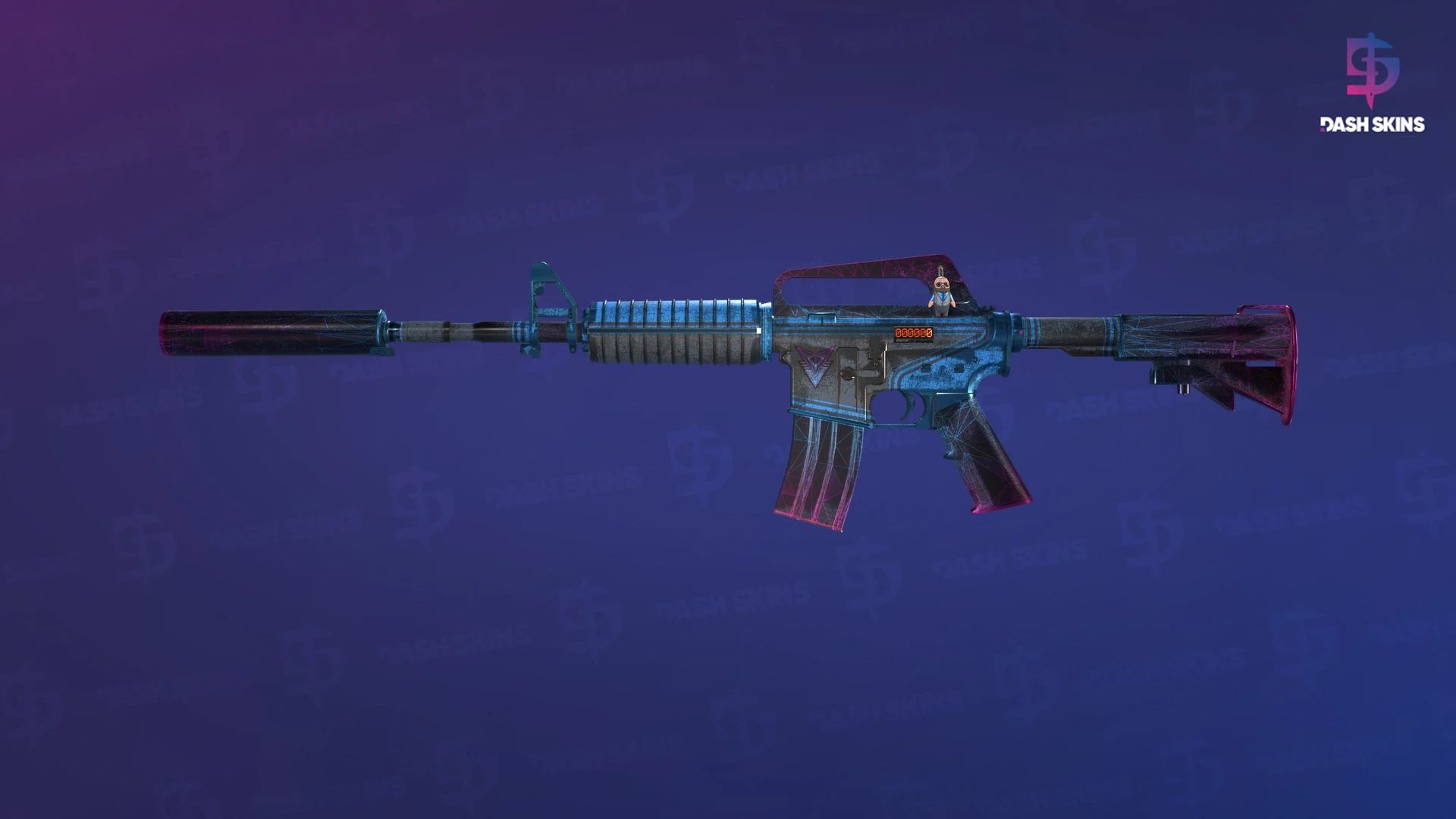 StatTrak™ M4A1-S | Decimator (Battle-Scarred) Screenshot Playside