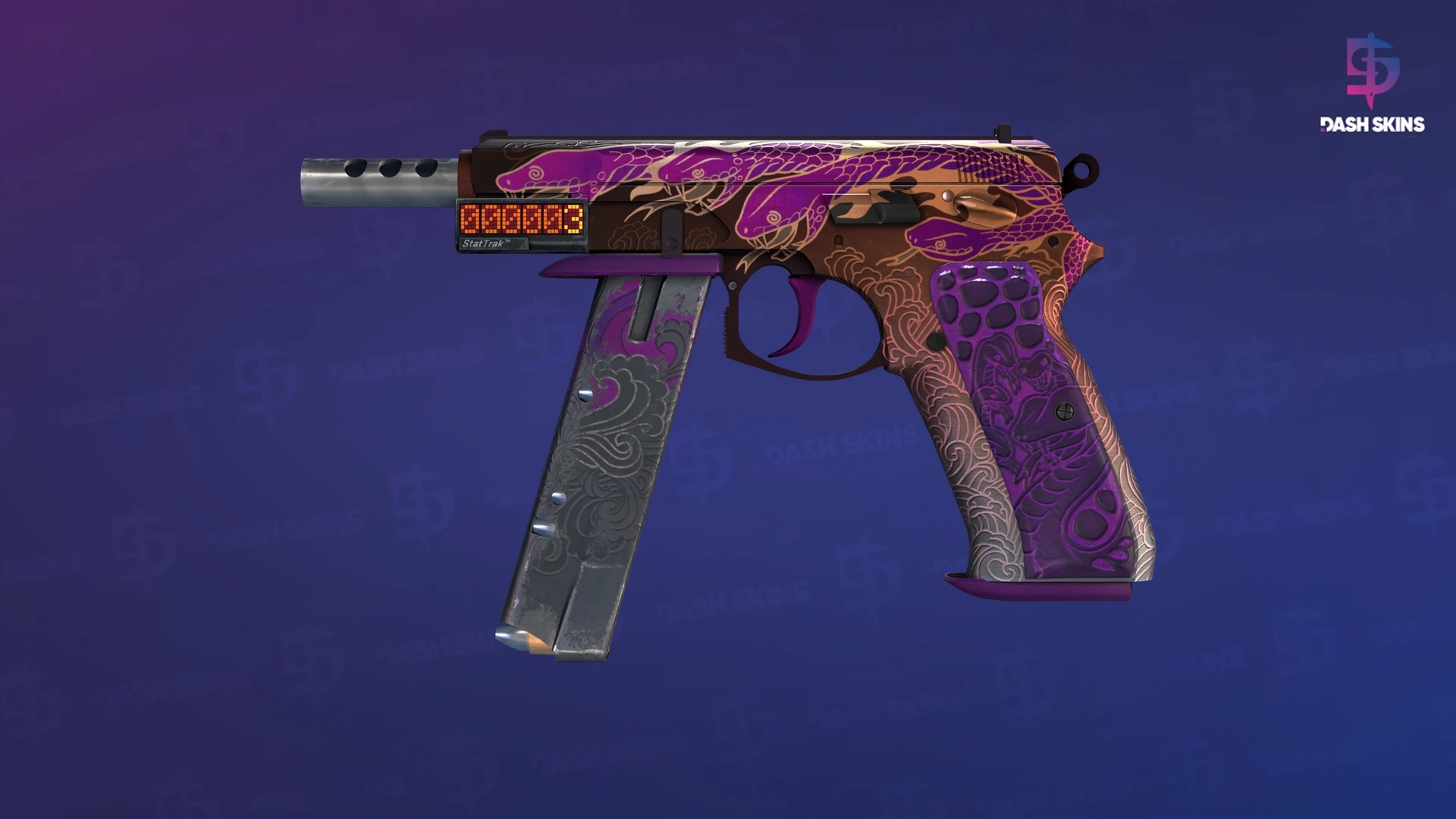 StatTrak™ CZ75-Auto | Xiangliu (Field-Tested) Screenshot Playside