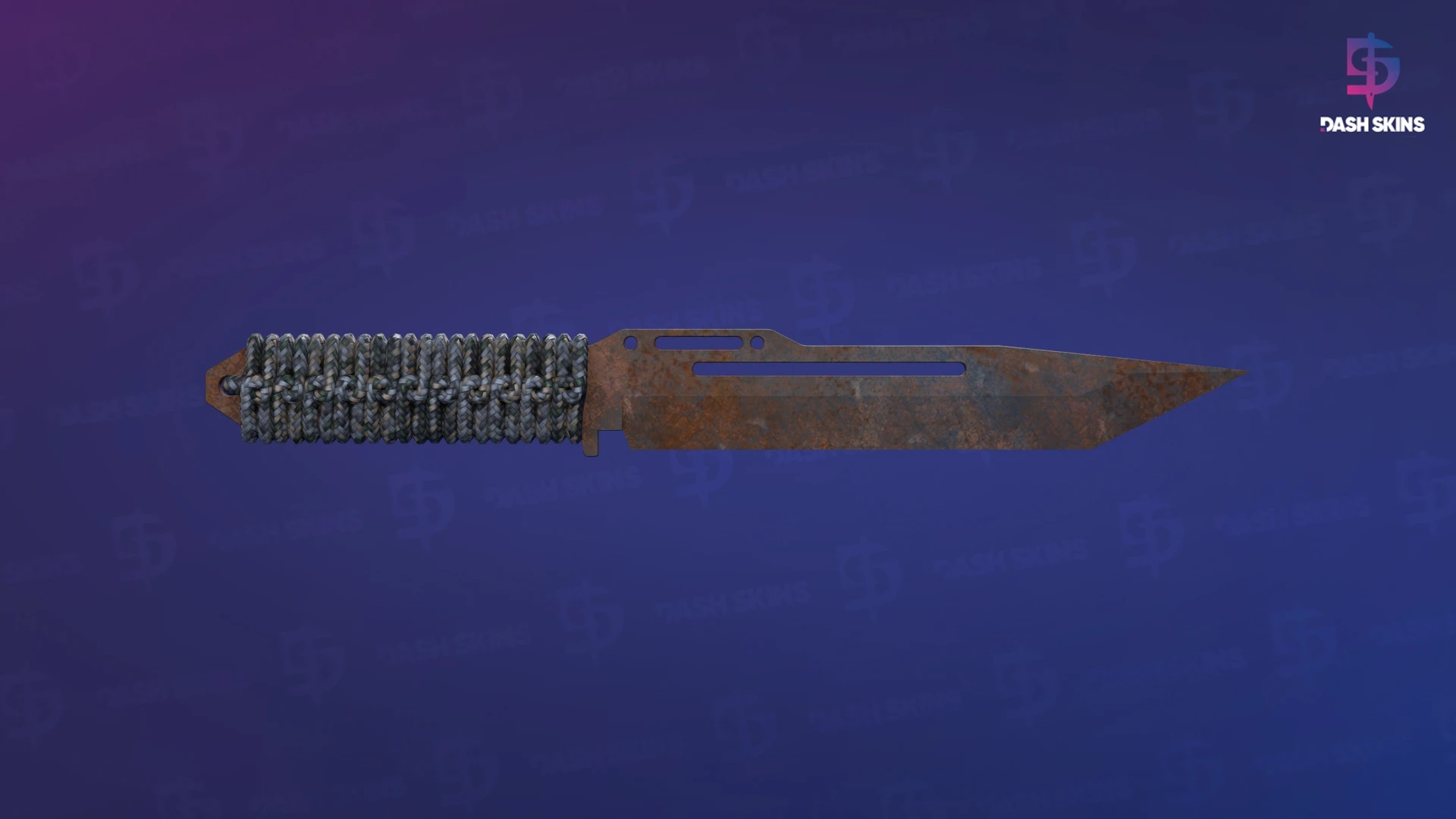 ★ Paracord Knife | Rust Coat (Battle-Scarred) Screenshot Playside