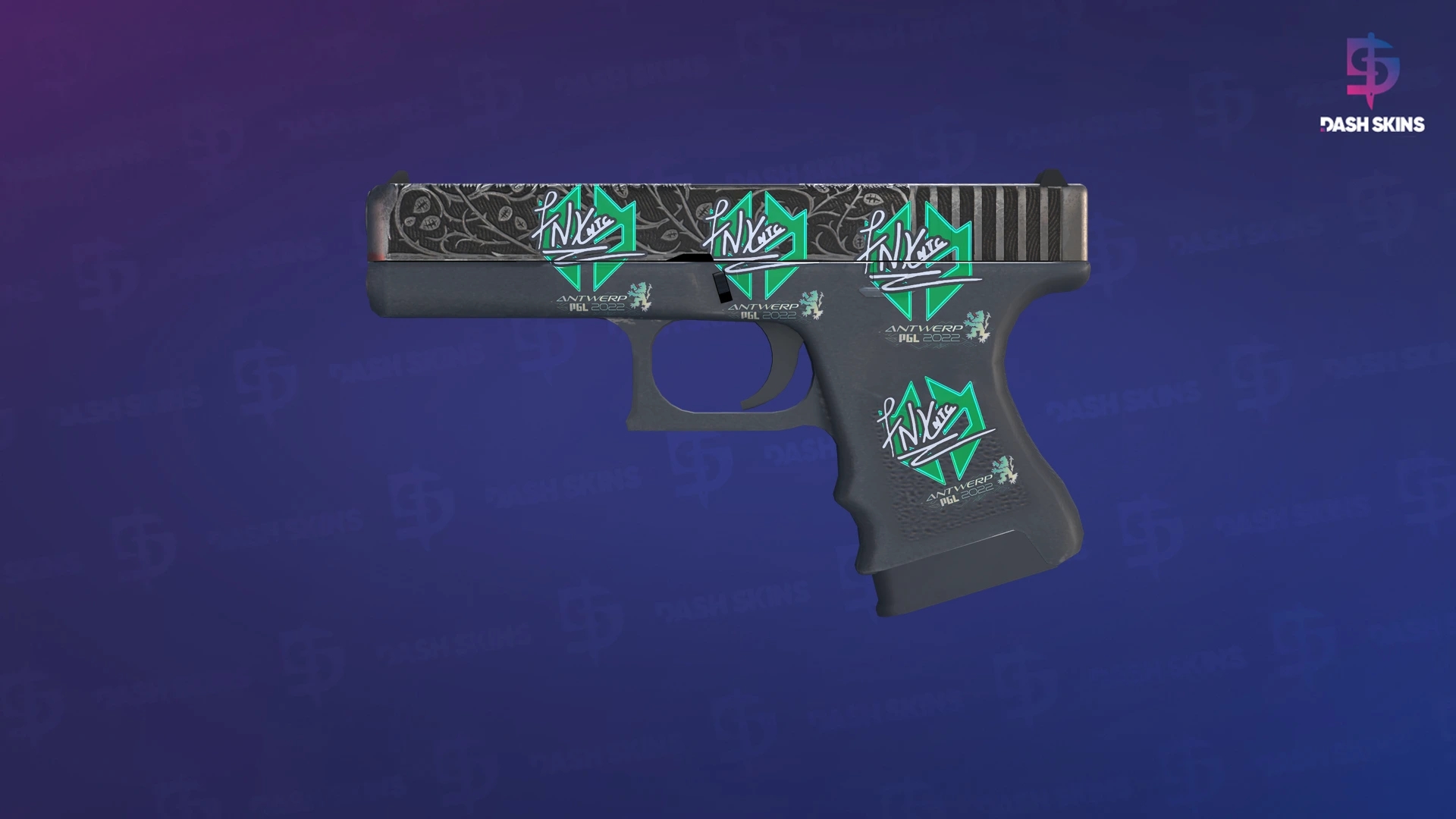 Glock-18 | Ironwork (Well-Worn) Screenshot Playside