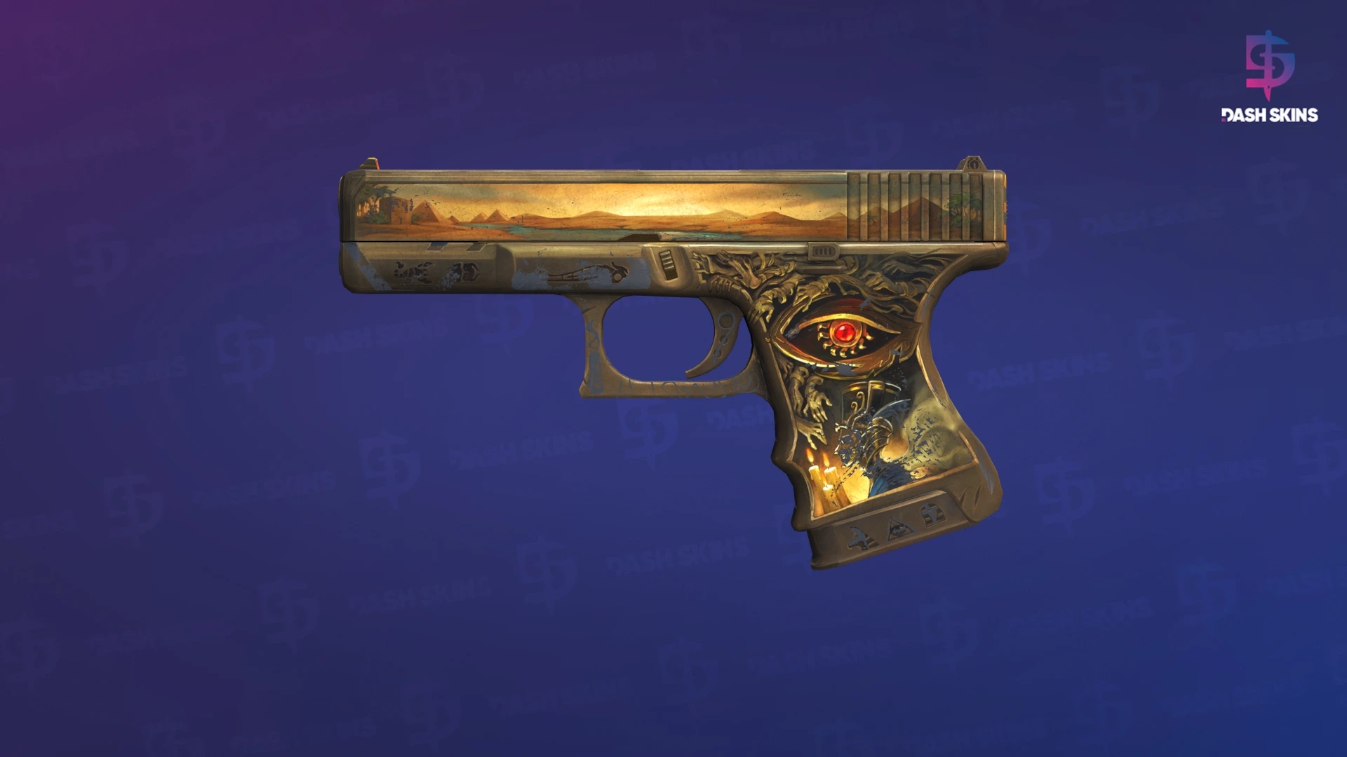 Glock-18 | Ramese's Reach (Field-Tested) Screenshot Playside