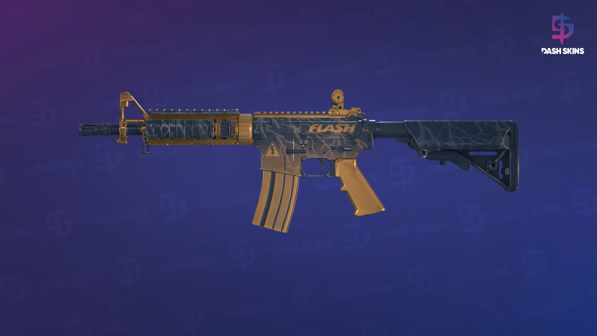 M4A4 | Sheet Lightning (Minimal Wear) Screenshot Playside