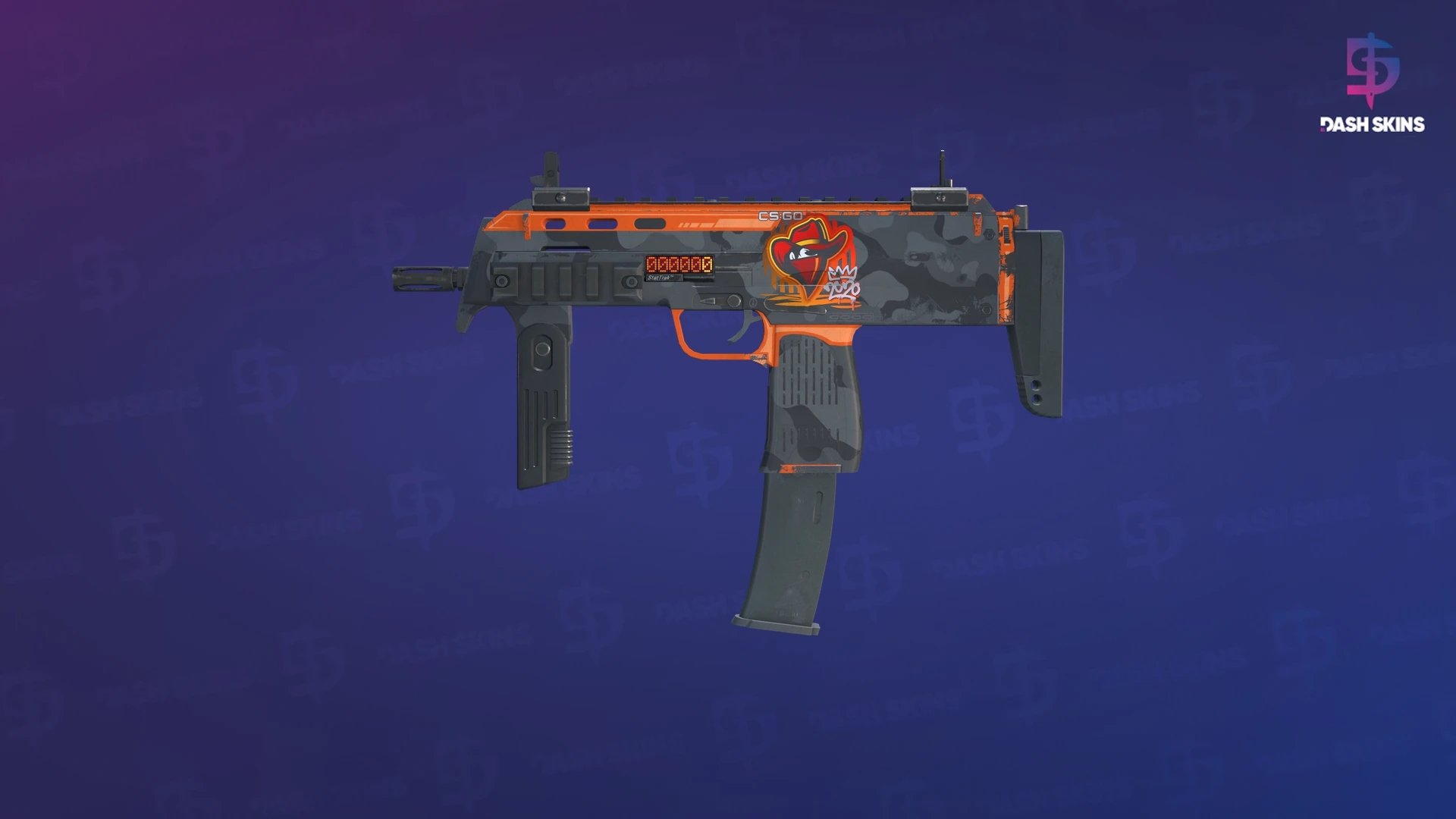 StatTrak™ MP7 | Urban Hazard (Field-Tested) Screenshot Playside