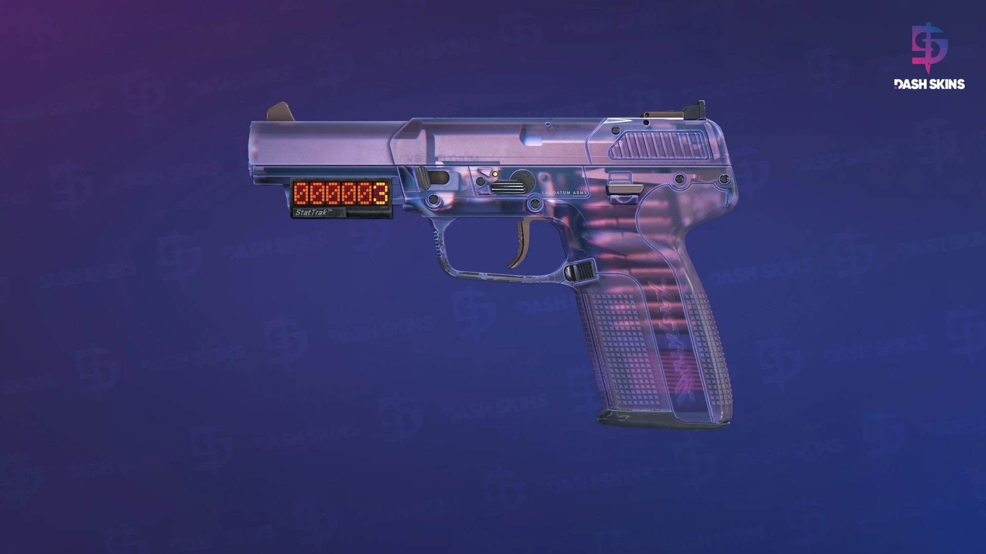 StatTrak™ Five-SeveN | Dark Polymer (Minimal Wear) Screenshot Playside