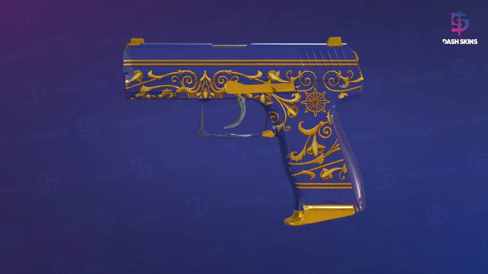 P2000 | Royal Baroque (Minimal Wear) Screenshot Playside