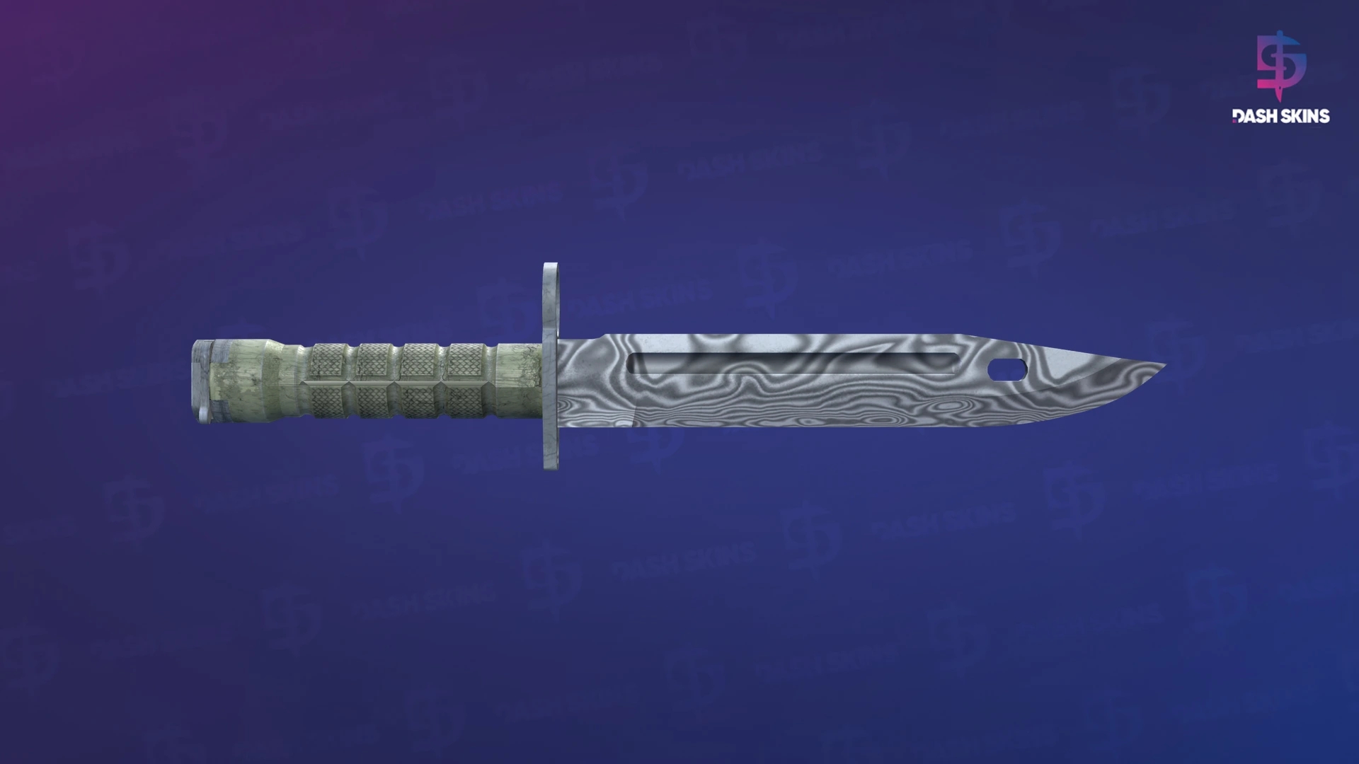 ★ Bayonet | Damascus Steel (Field-Tested) Screenshot Playside