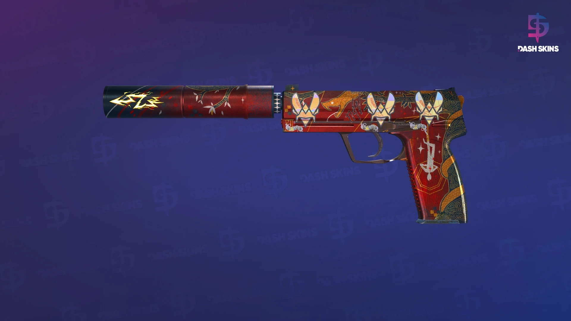 USP-S | The Traitor (Well-Worn) Screenshot Playside
