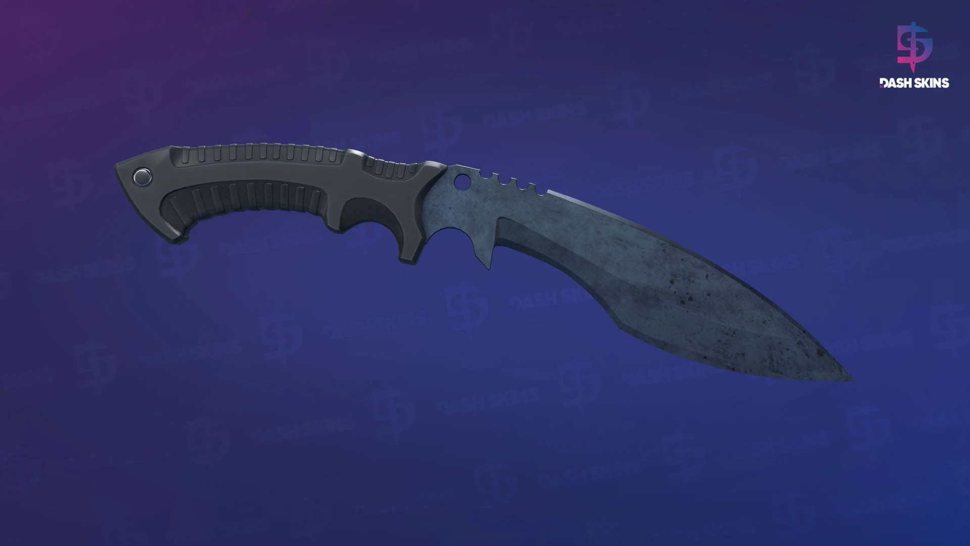 ★ Kukri Knife | Blue Steel (Field-Tested) Screenshot Playside