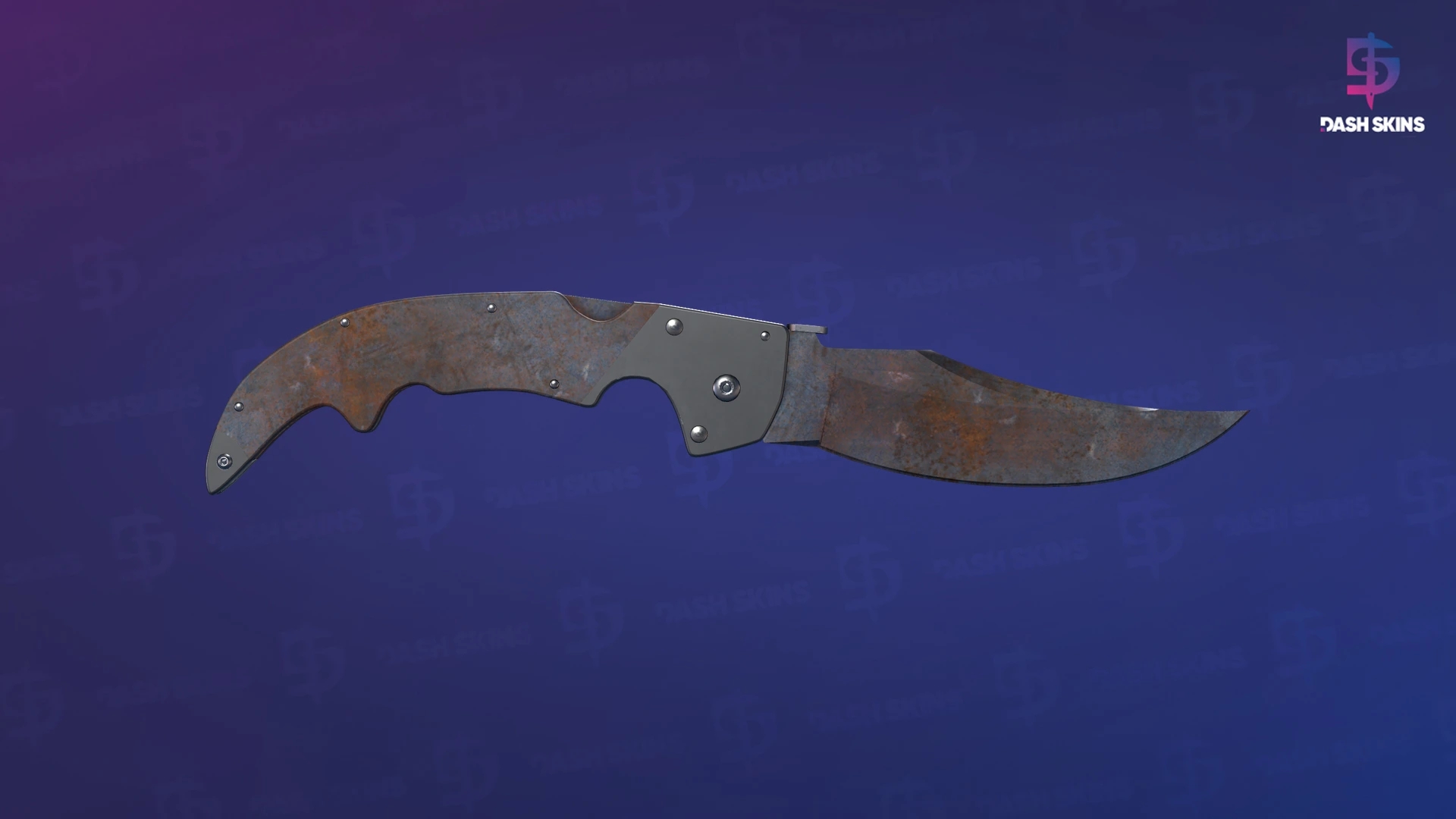 ★ Falchion Knife | Rust Coat (Battle-Scarred) Screenshot Playside