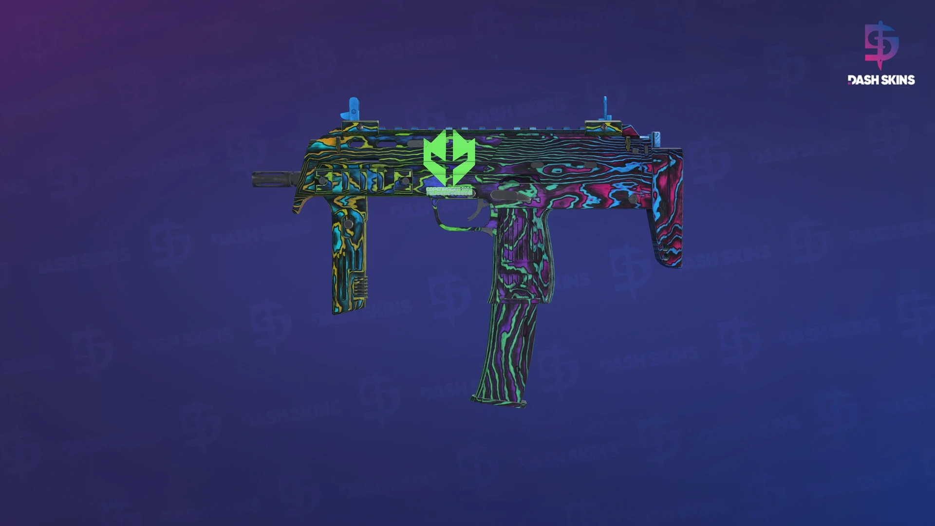 MP7 | Neon Ply (Factory New) Screenshot Playside