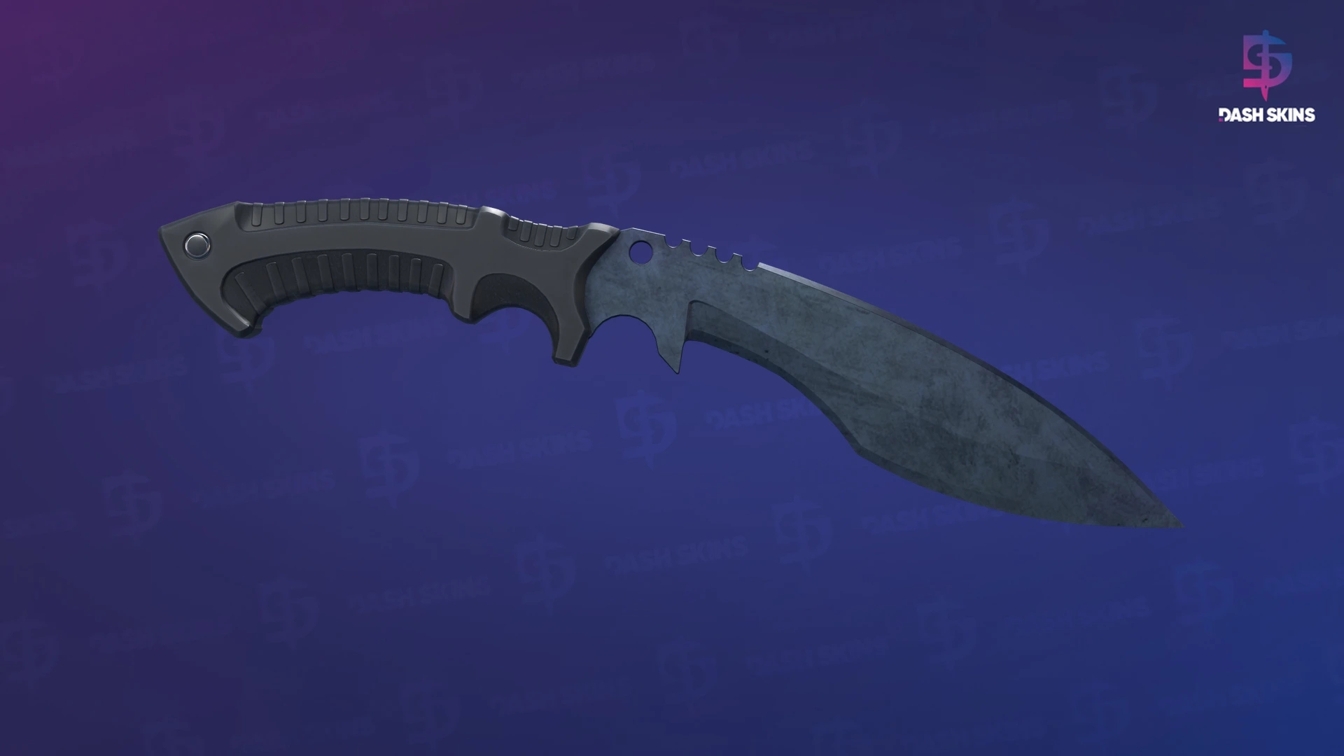 ★ Kukri Knife | Blue Steel (Field-Tested) Screenshot Playside
