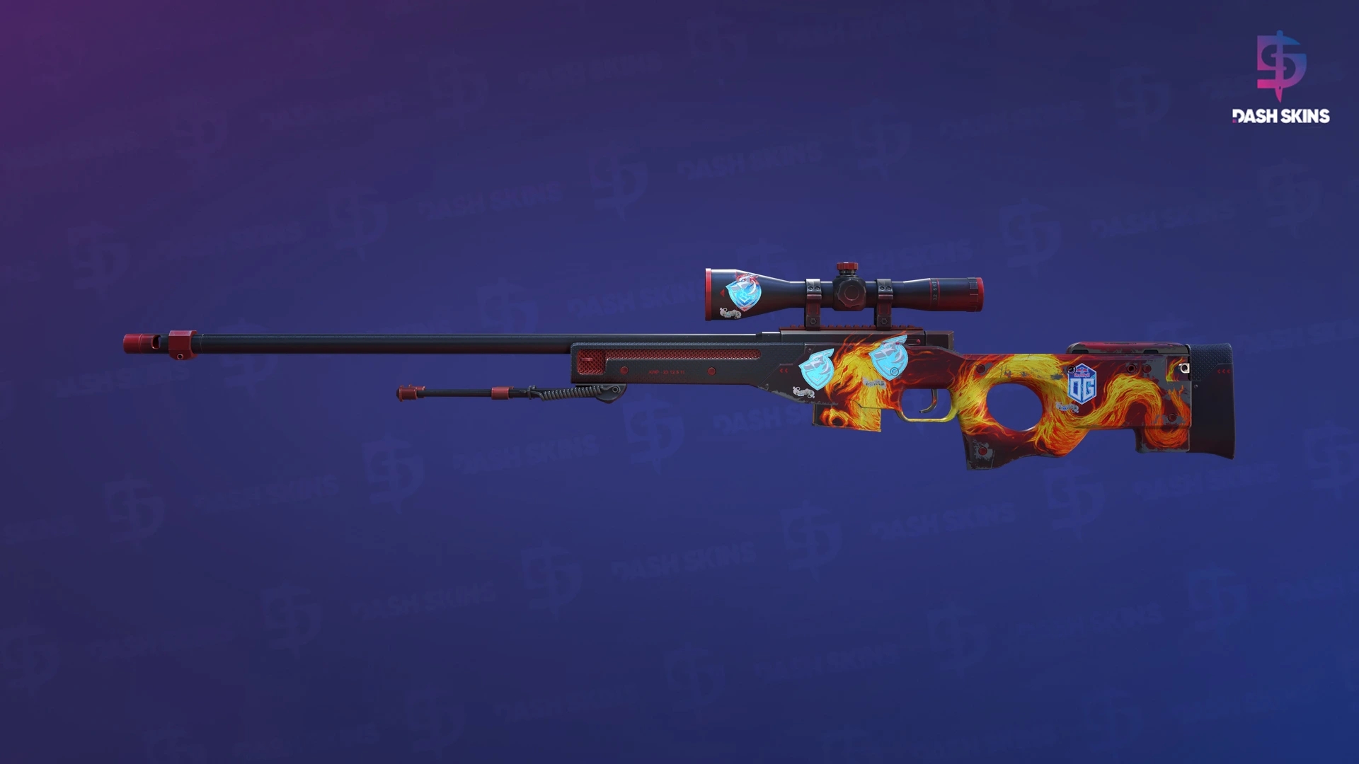 AWP | Wildfire (Field-Tested) Screenshot Playside