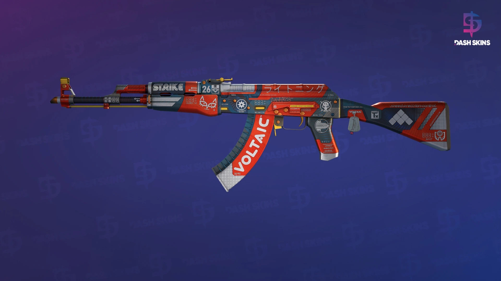 AK-47 | Bloodsport (Field-Tested) Screenshot Playside