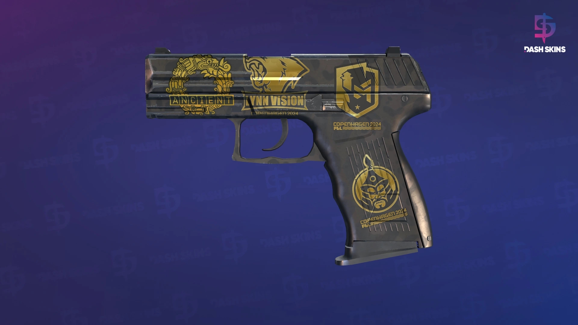 Souvenir P2000 | Panther Camo (Minimal Wear) Screenshot Playside