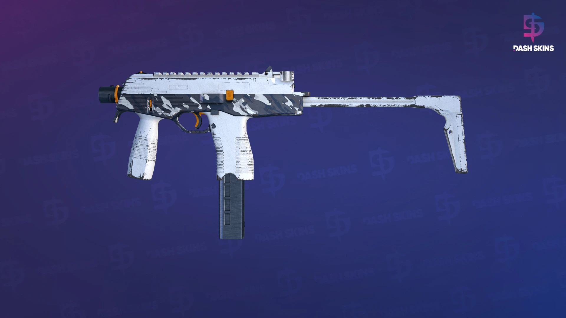 MP9 | Arctic Tri-Tone (Field-Tested) Screenshot Playside