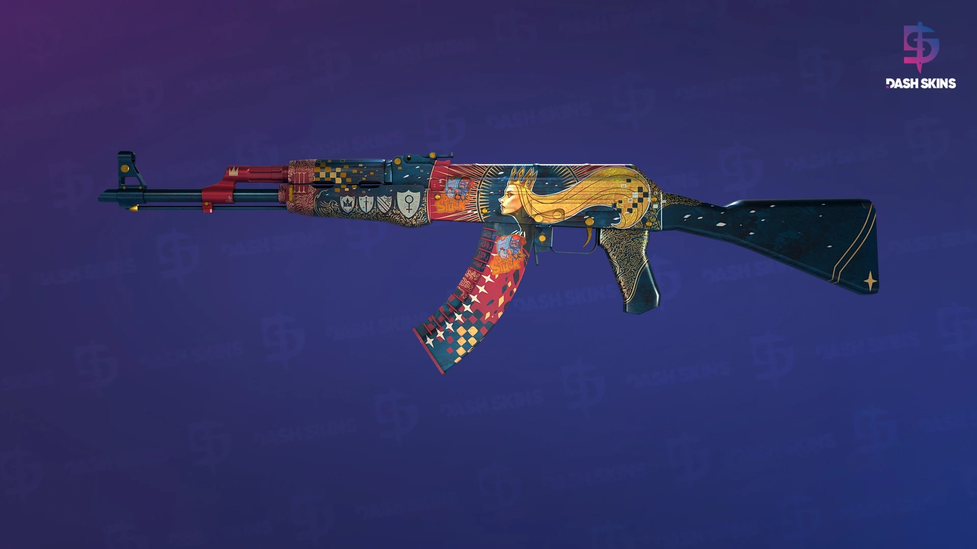 AK-47 | The Empress (Minimal Wear) Screenshot Playside