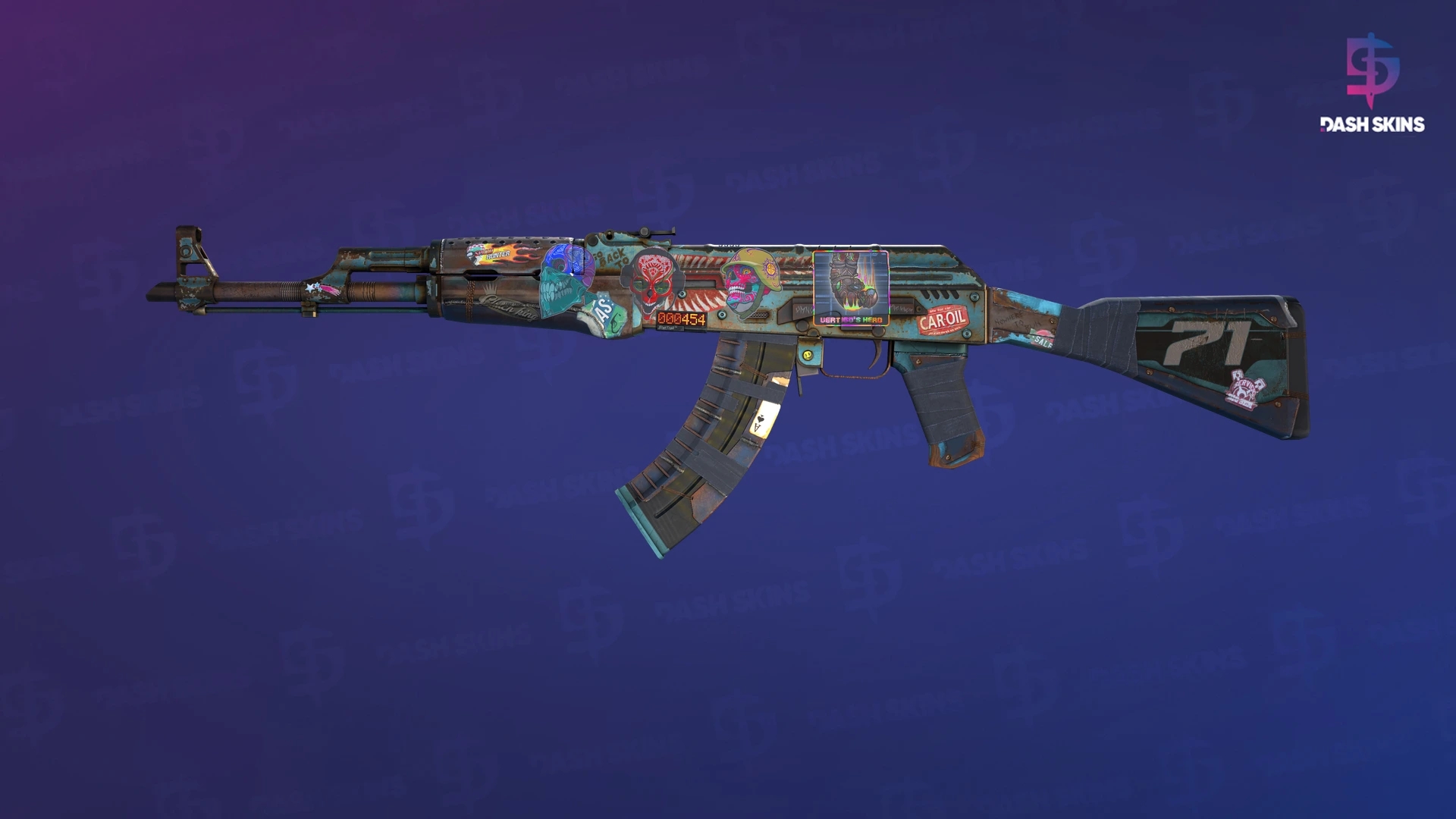 StatTrak™ AK-47 | Rat Rod (Field-Tested) Screenshot Playside