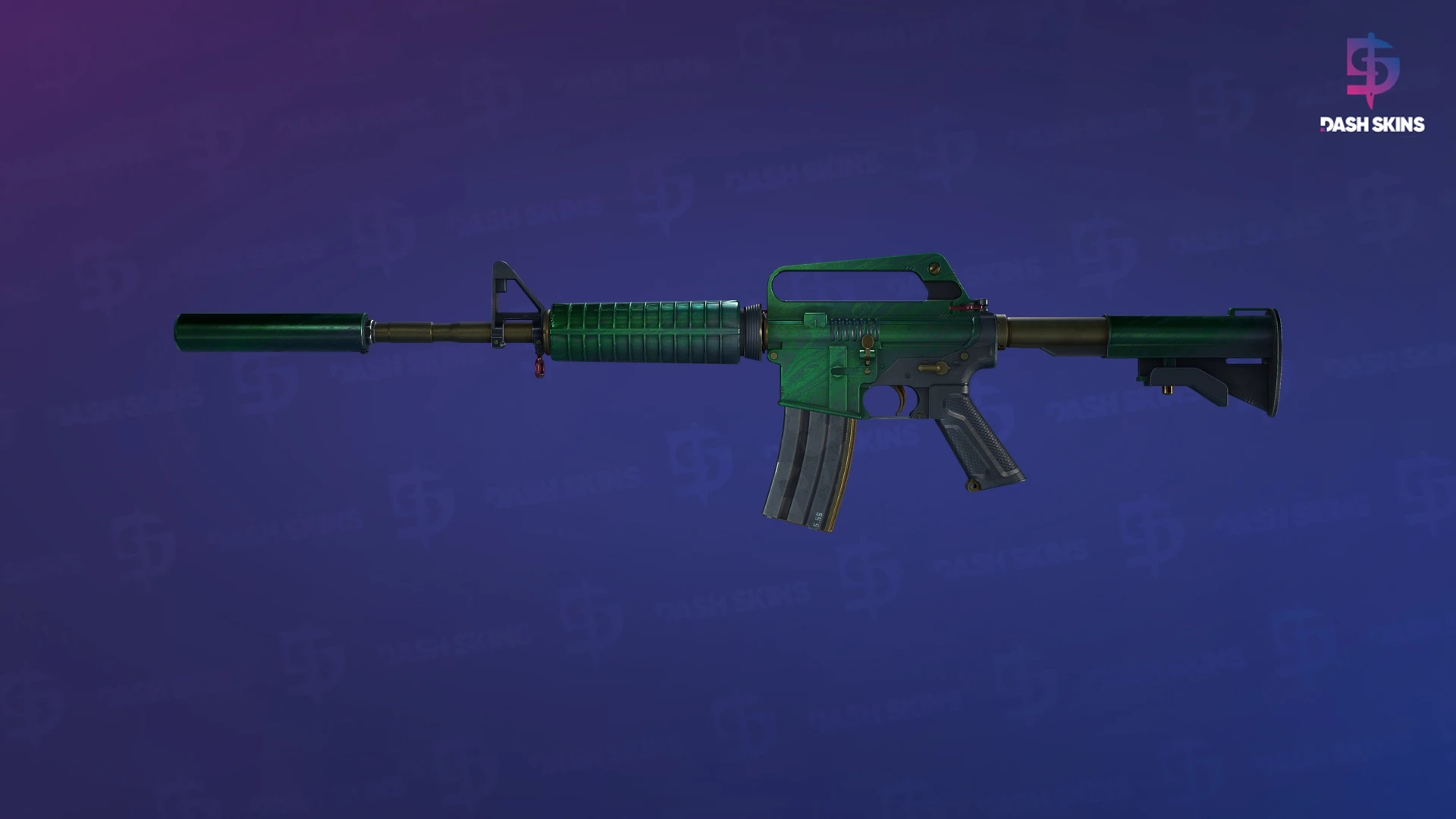 M4A1-S | Electrum (Well-Worn) Screenshot Playside