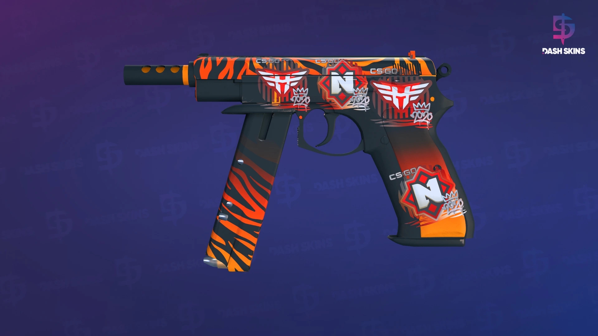 CZ75-Auto | Tigris (Factory New) Screenshot Playside