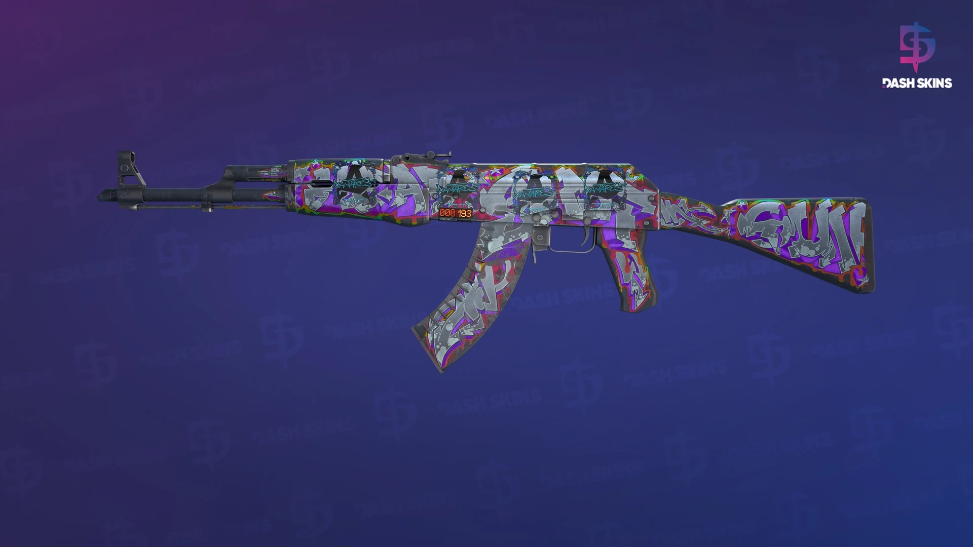 StatTrak™ AK-47 | Head Shot (Well-Worn) Screenshot Playside