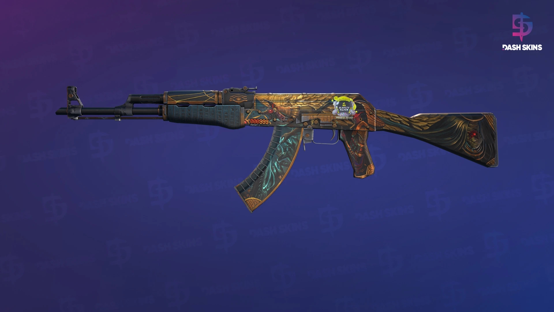 StatTrak™ AK-47 | Legion of Anubis (Field-Tested) Screenshot Playside