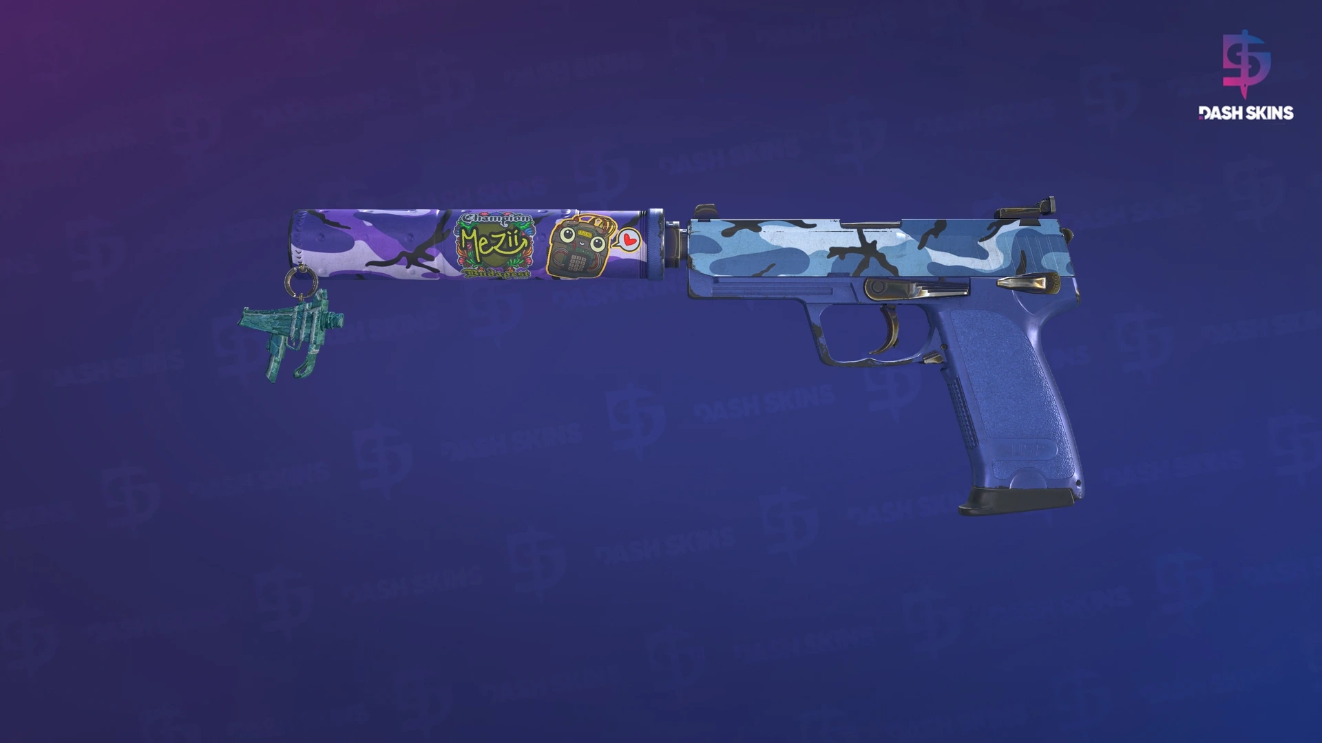 USP-S | Alpine Camo (Field-Tested) Screenshot Playside
