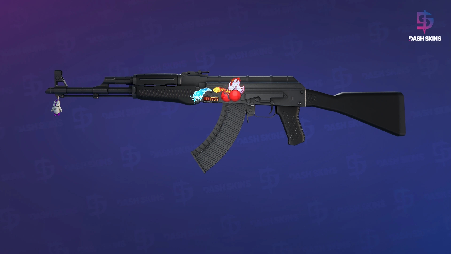 StatTrak™ AK-47 | Slate (Minimal Wear) Screenshot Playside