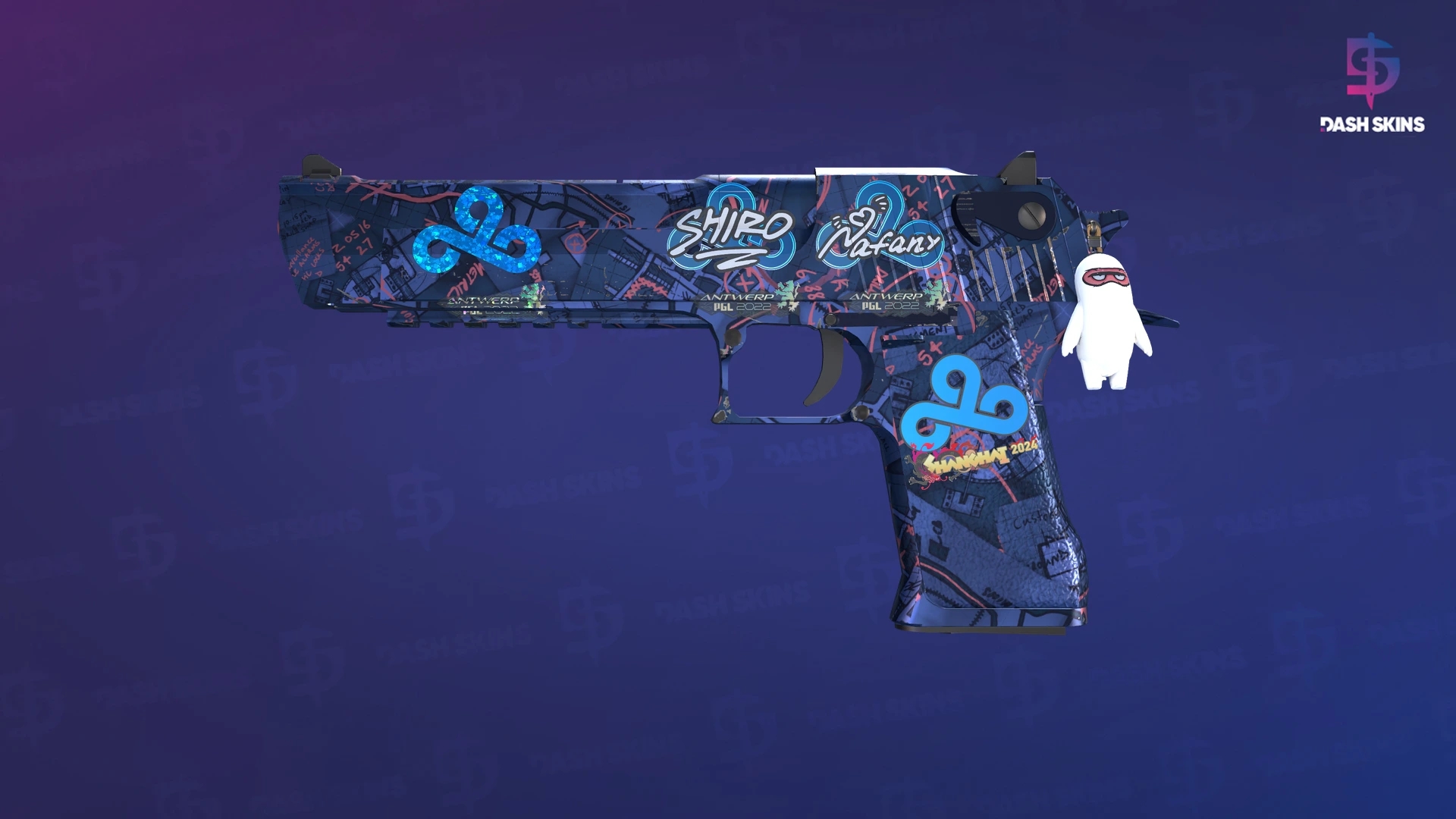 Desert Eagle | Night Heist (Factory New) Screenshot Playside