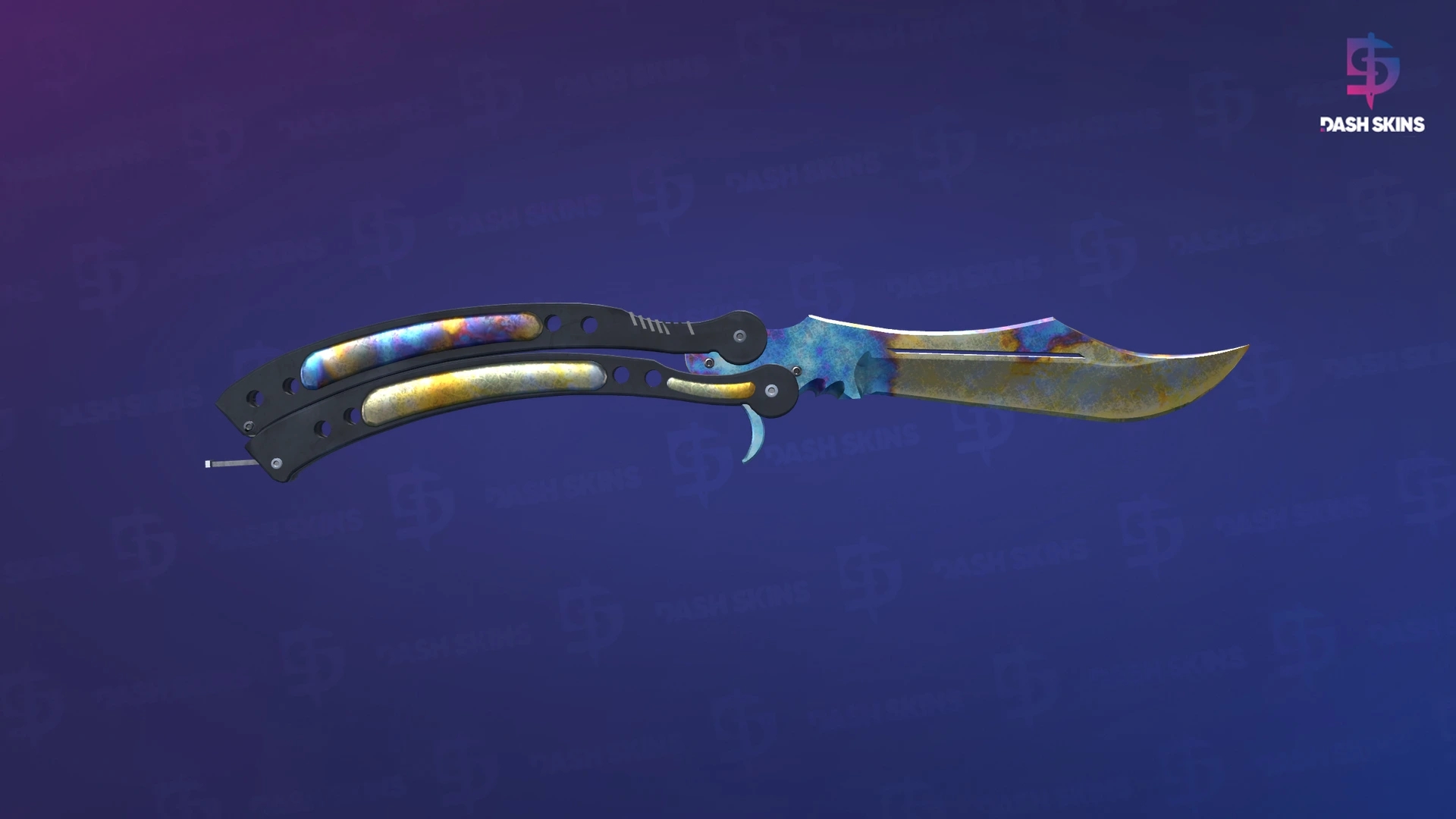 ★ Butterfly Knife | Case Hardened (Field-Tested) Screenshot Playside