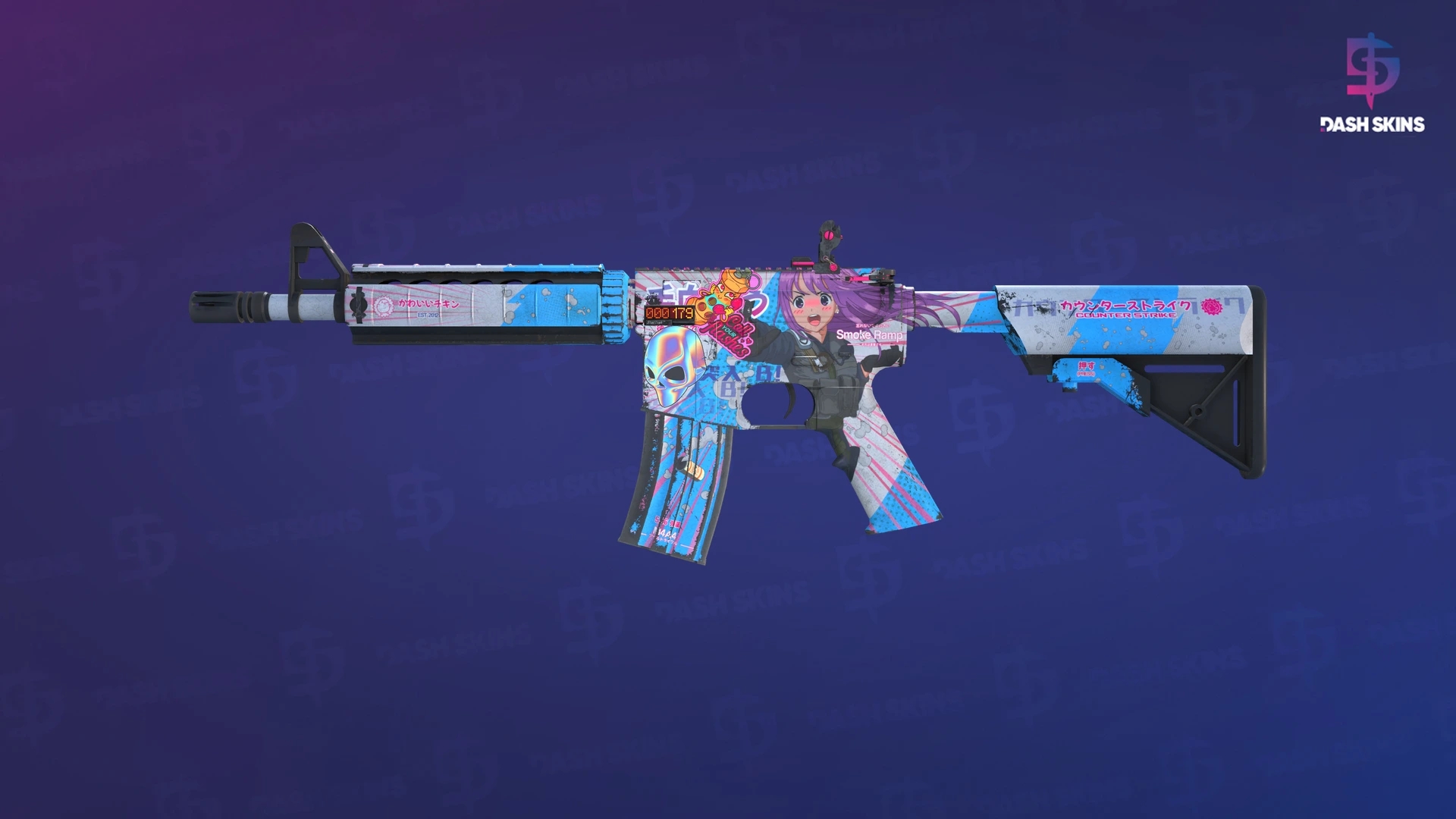 StatTrak™ M4A4 | Temukau (Field-Tested) Screenshot Playside