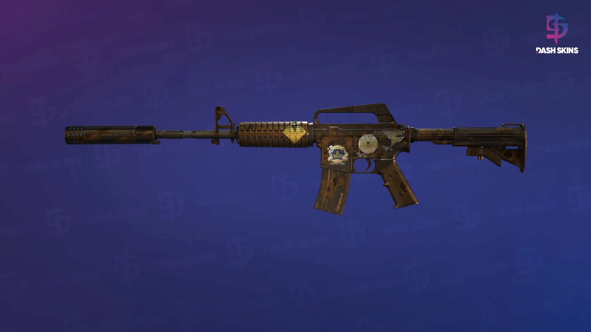 Souvenir M4A1-S | Mud-Spec (Battle-Scarred) Screenshot Playside