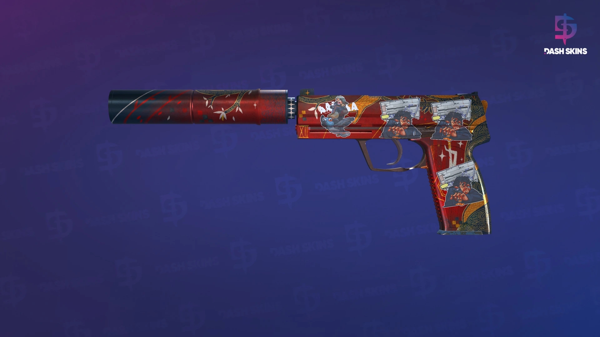 USP-S | The Traitor (Well-Worn) Screenshot Playside