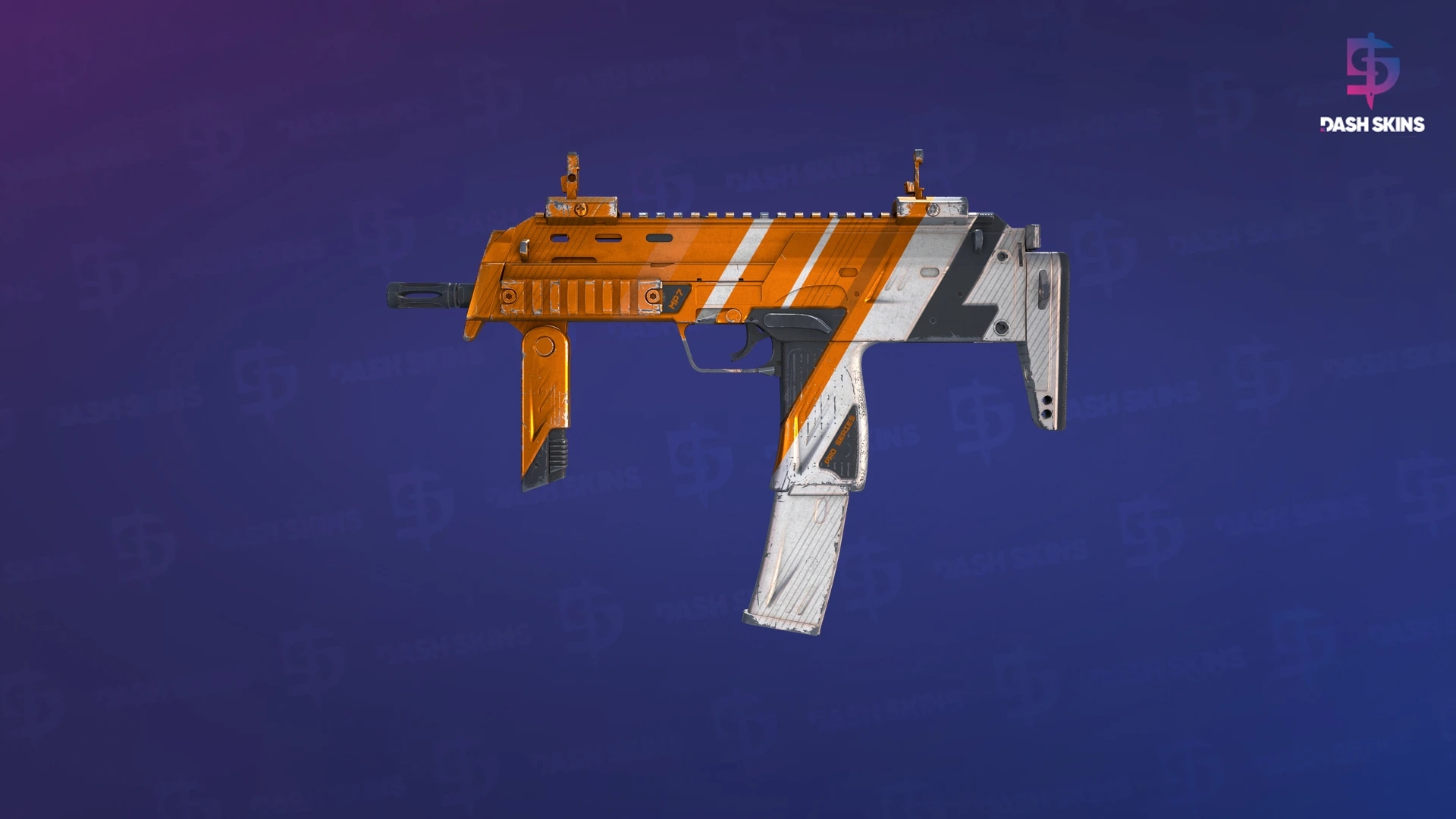 MP7 | Amberline (Field-Tested) Screenshot Playside