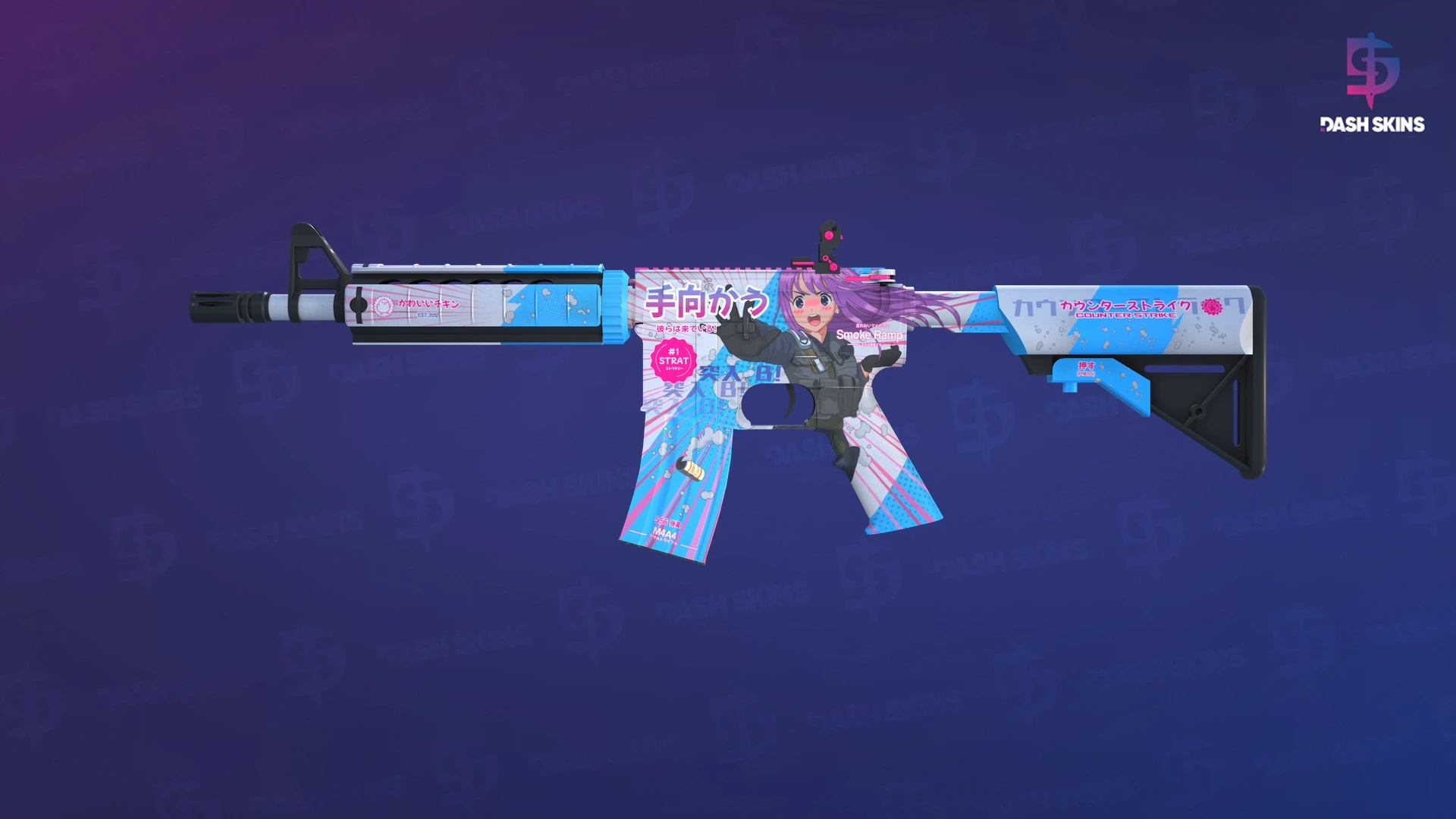 M4A4 | Temukau (Factory New) Screenshot Playside