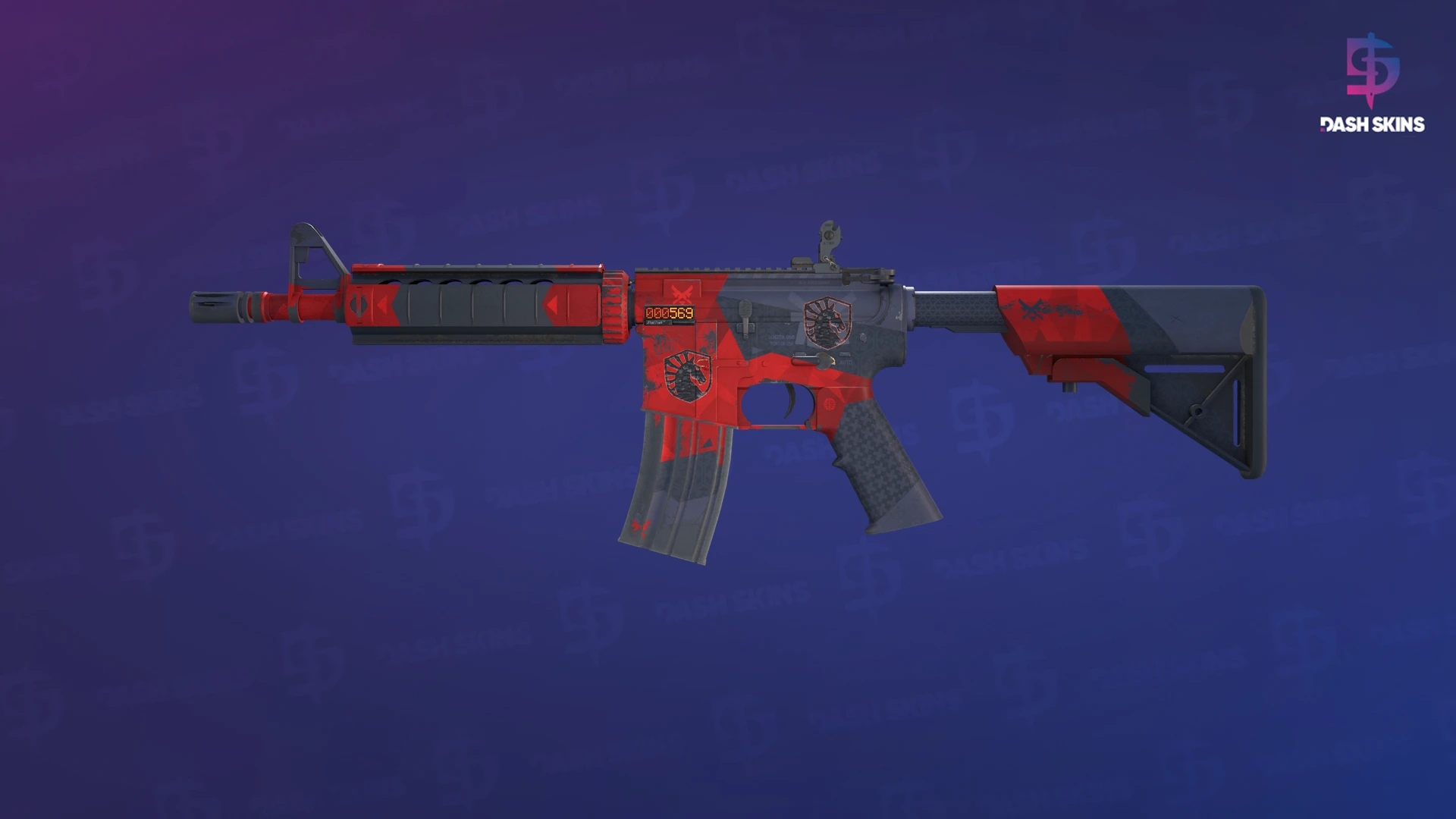 StatTrak™ M4A4 | Evil Daimyo (Field-Tested) Screenshot Playside