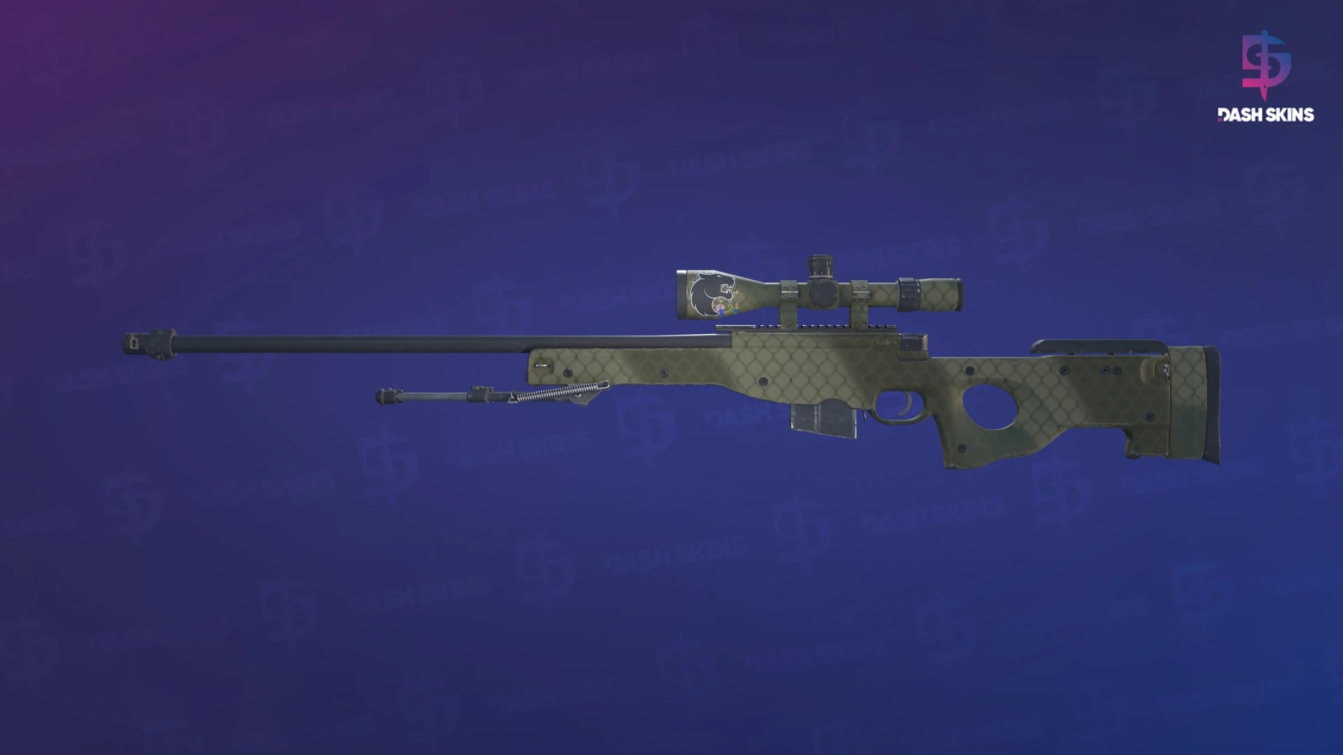 AWP | Safari Mesh (Minimal Wear) Screenshot Playside