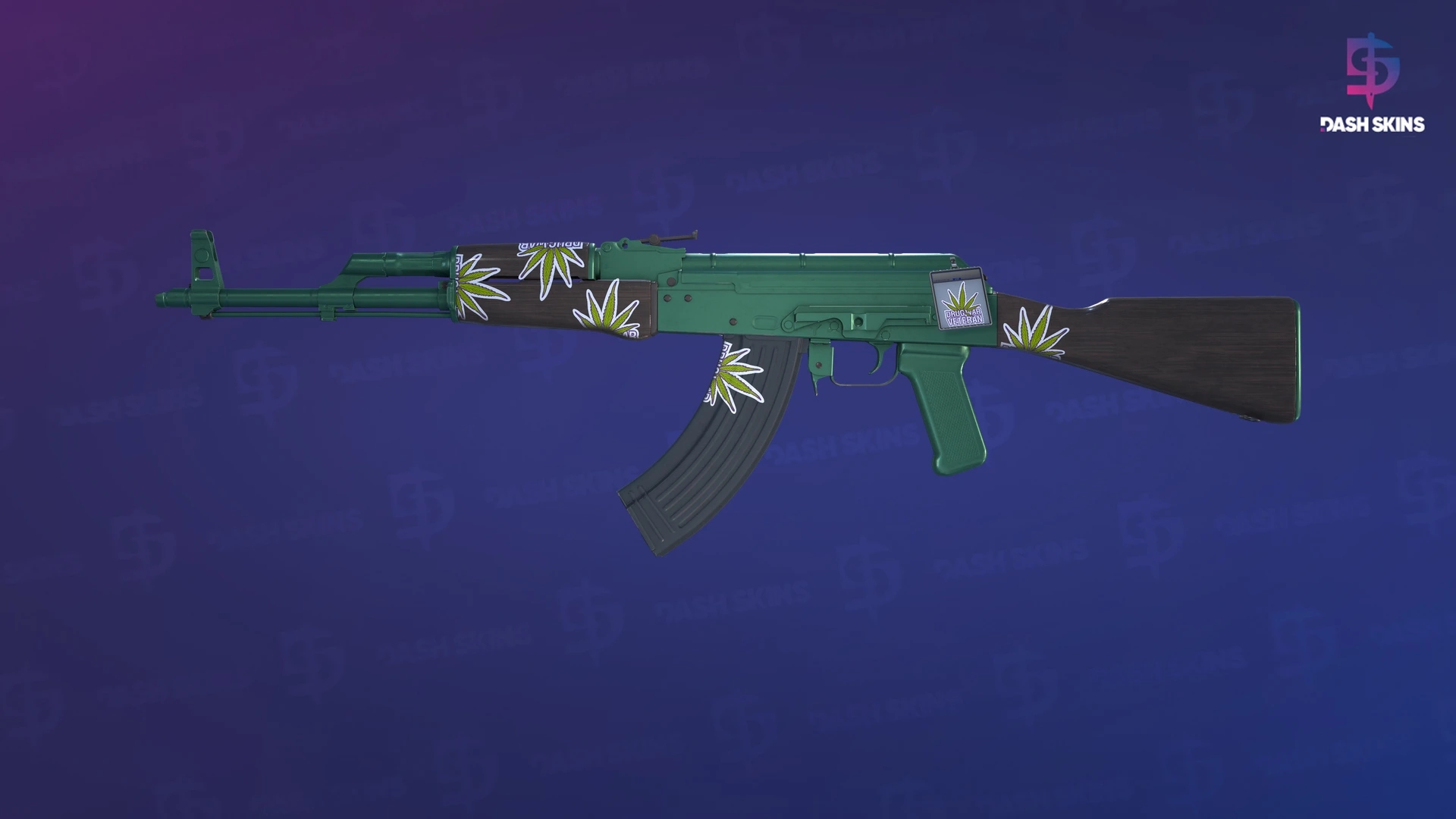 AK-47 | Wintergreen (Factory New) Screenshot Playside
