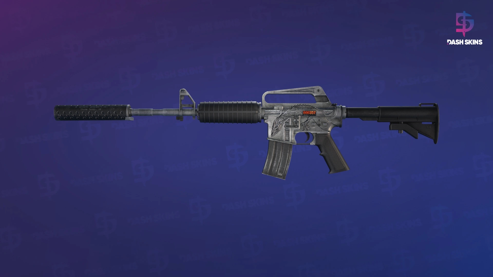 StatTrak™ M4A1-S | Basilisk (Minimal Wear) Screenshot Playside