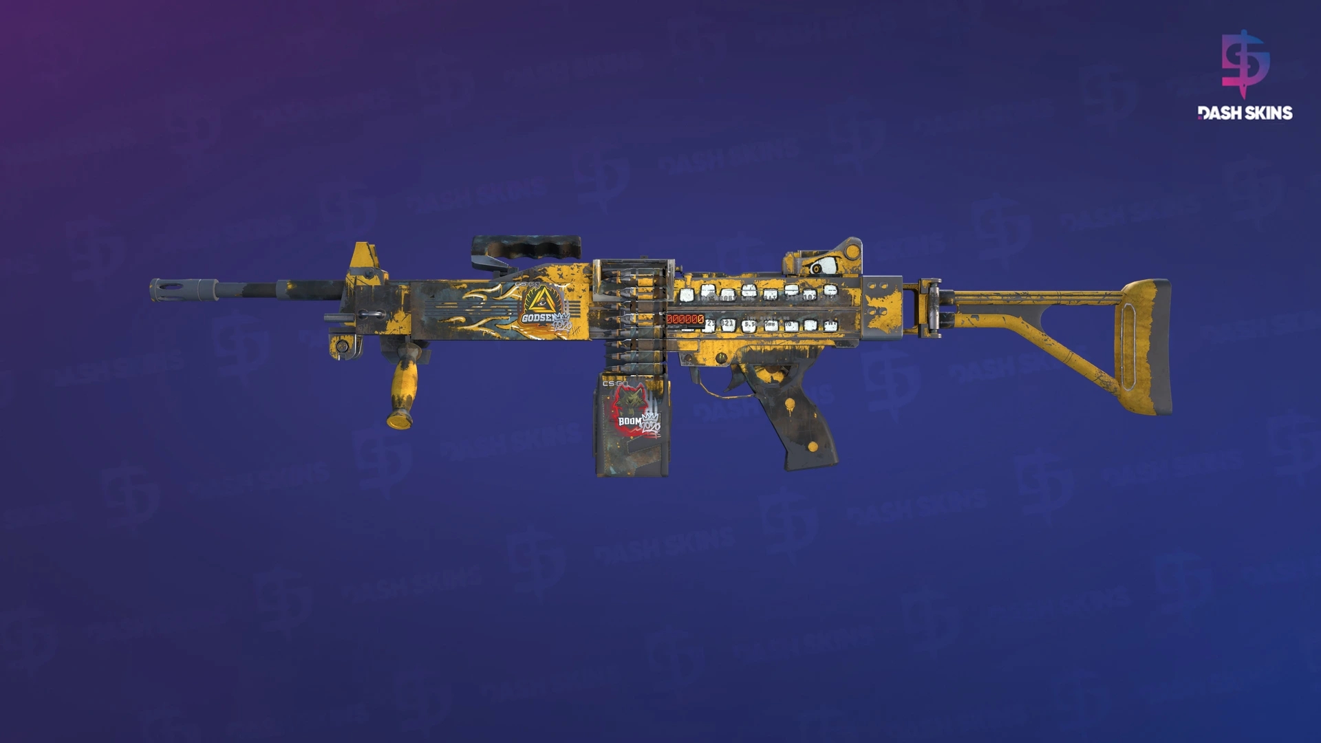 StatTrak™ Negev | Loudmouth (Field-Tested) Screenshot Playside